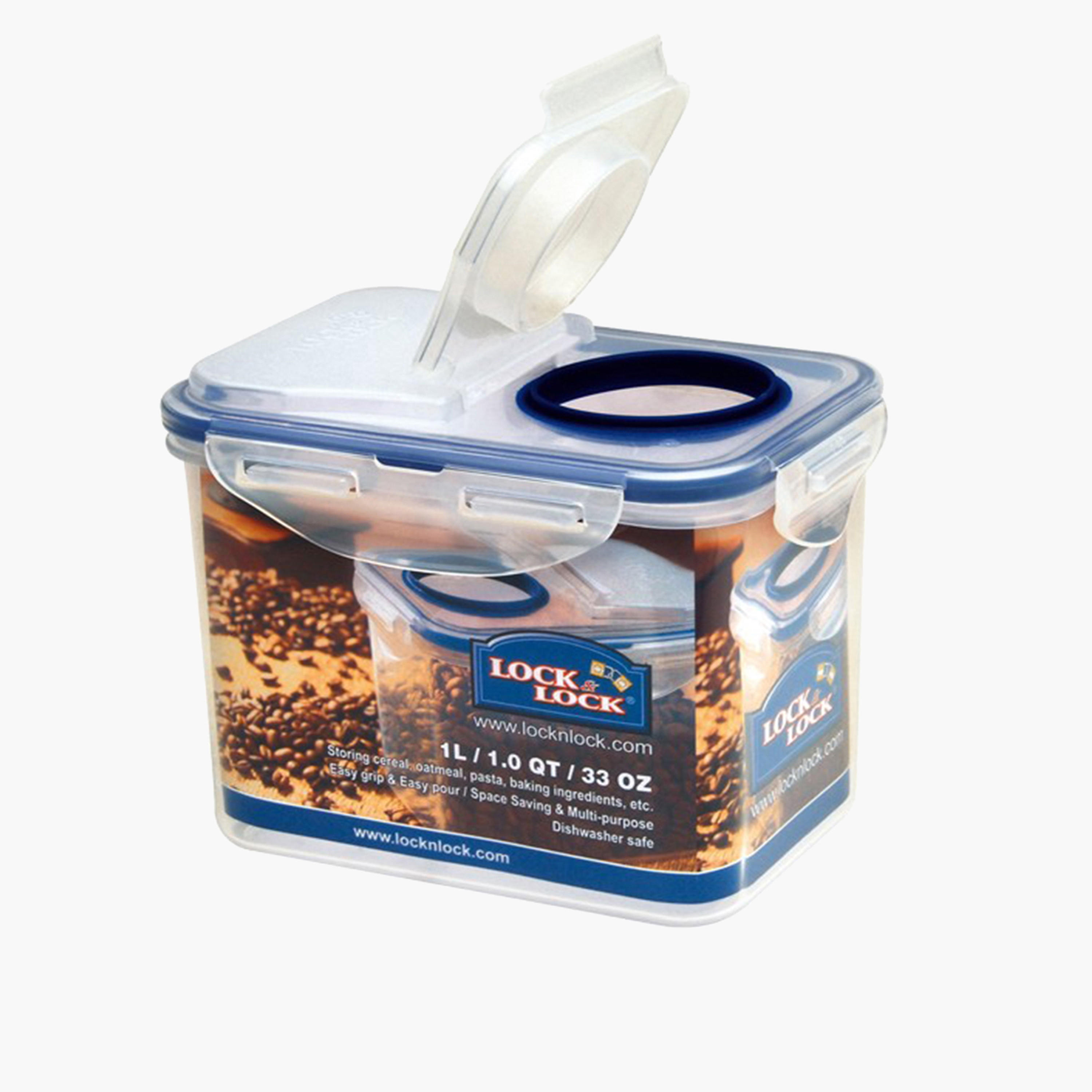 LocknLock Food Container with Flip Lid - 1 L-household-kitchen-foodstorage-containers-image-1