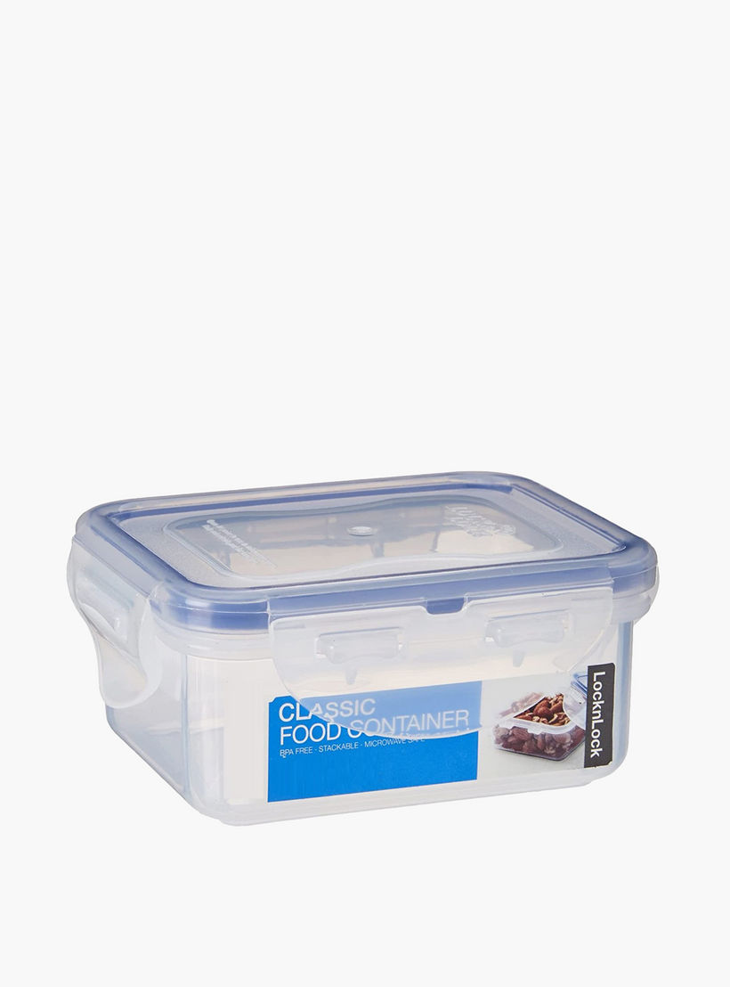 LocknLock Classic Rectangular 2-Compartment Food Container with Clip Lock Lid - 460 ml-household-kitchen-foodstorage-containers-image-6
