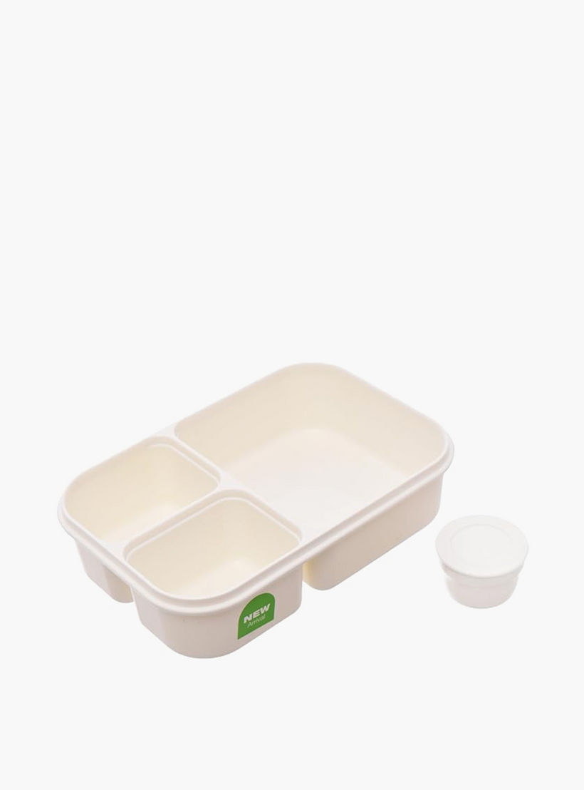 LocknLock 3-Compartment Lunch Box with Clip-On Lid - 980 ml-school-lunchessentials-lunchboxes-image-2