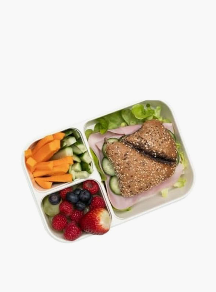 LocknLock 3-Compartment Lunch Box with Clip-On Lid - 980 ml-school-lunchessentials-lunchboxes-image-3