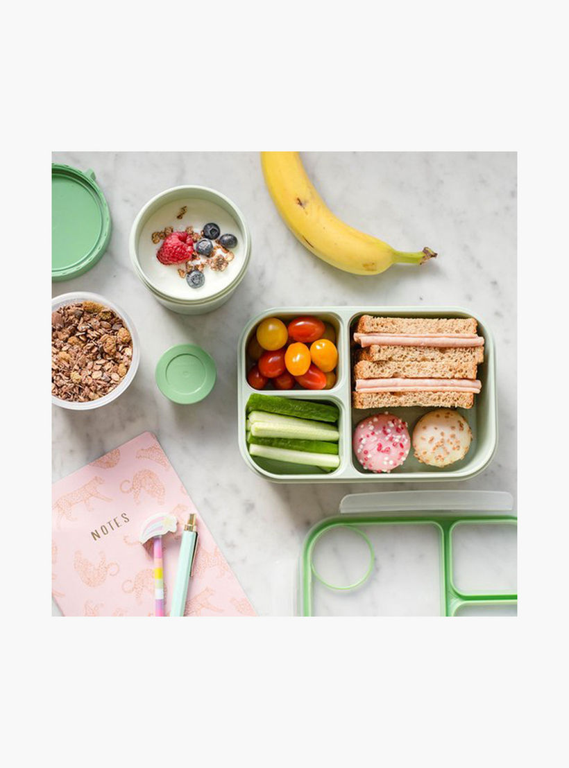 LocknLock Rectangular 3-Compartment Lunch Box with Clip Lock Lid - 980 ml-school-lunchessentials-lunchboxes-image-3