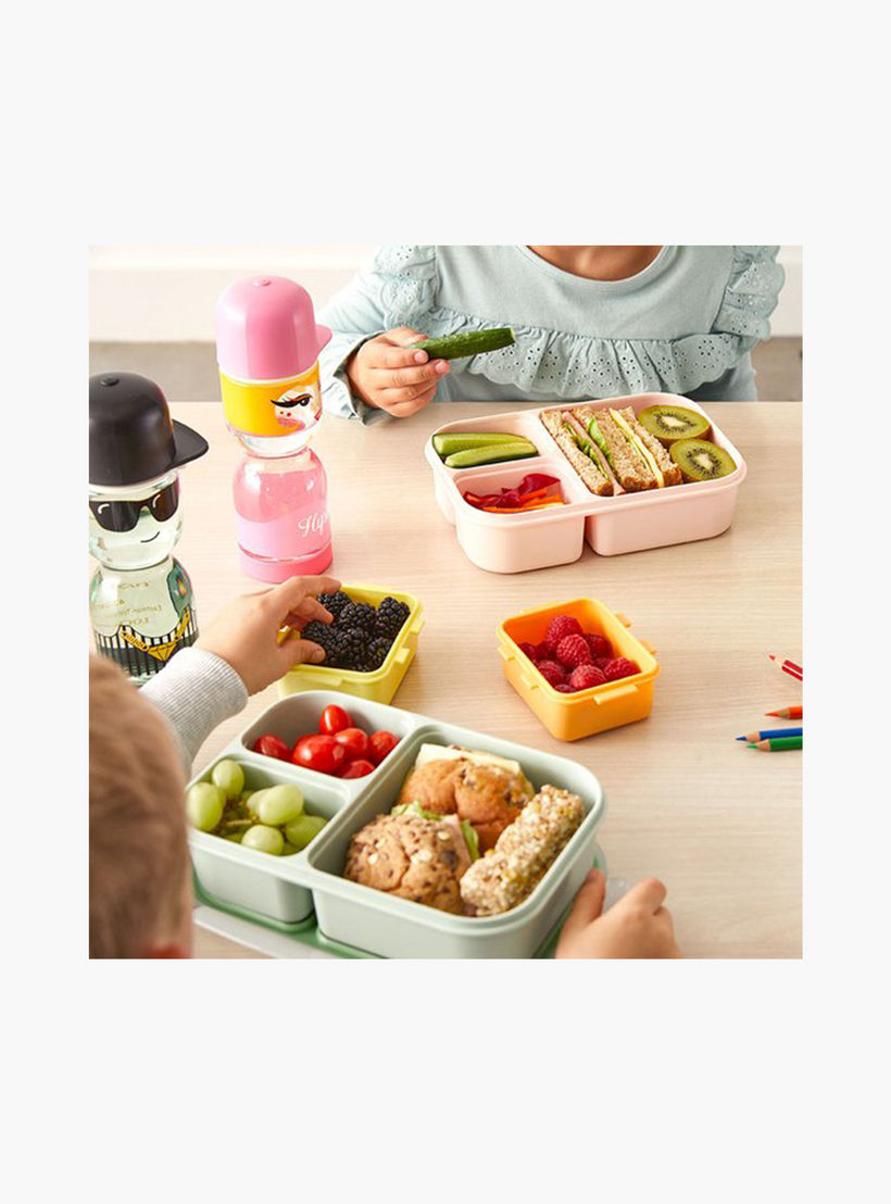LocknLock Rectangular 3-Compartment Lunch Box with Clip Lock Lid - 980 ml-school-lunchessentials-lunchboxes-image-5