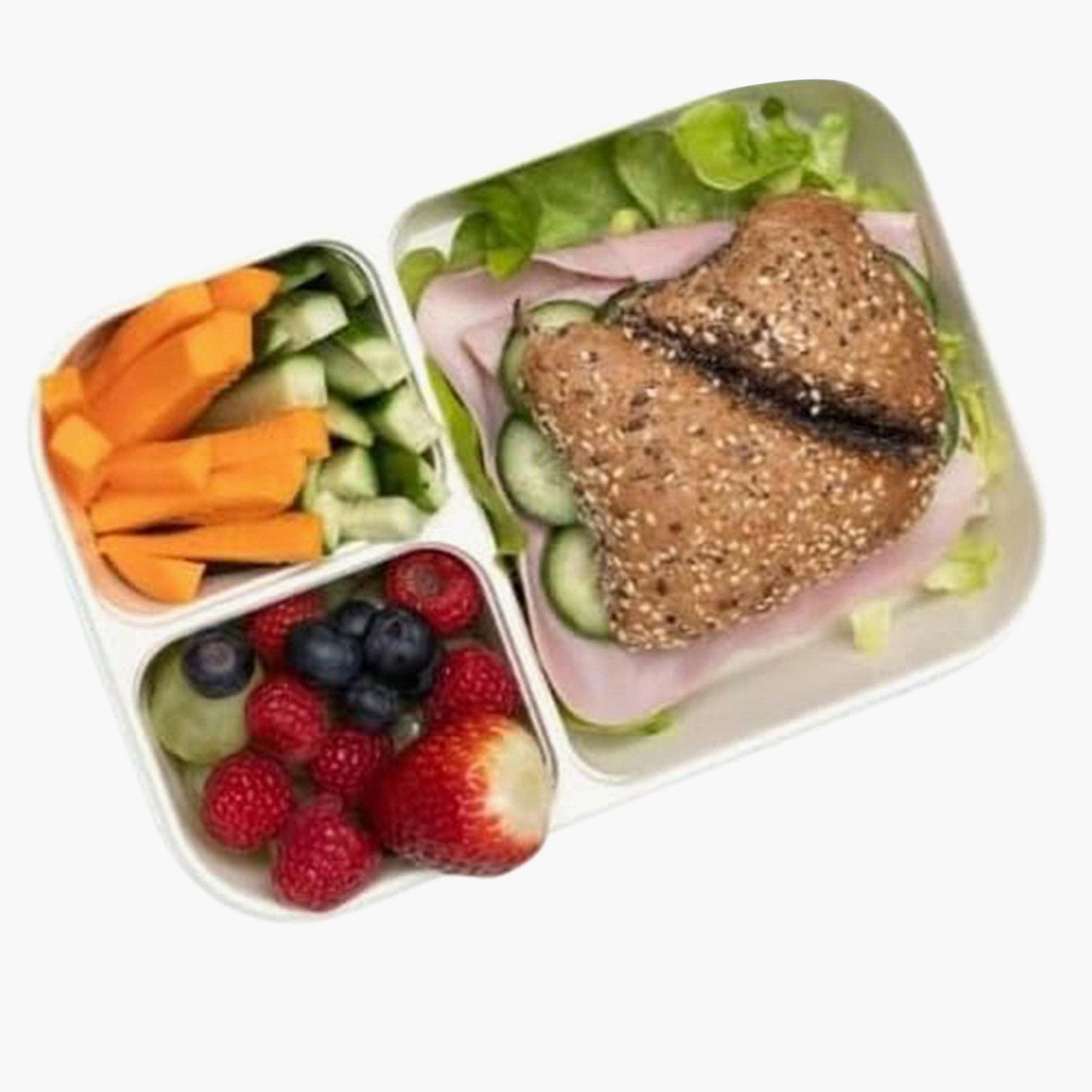 LocknLock Rectangular 3-Compartment Lunch Box - 1.5 L-school-lunchessentials-lunchboxes-image-1