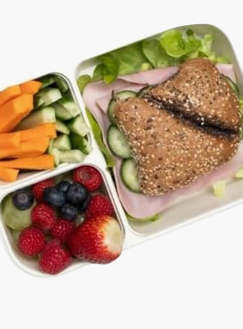 LocknLock Rectangular 3-Compartment Lunch Box - 1.5 L-school-lunchessentials-lunchboxes-image-1