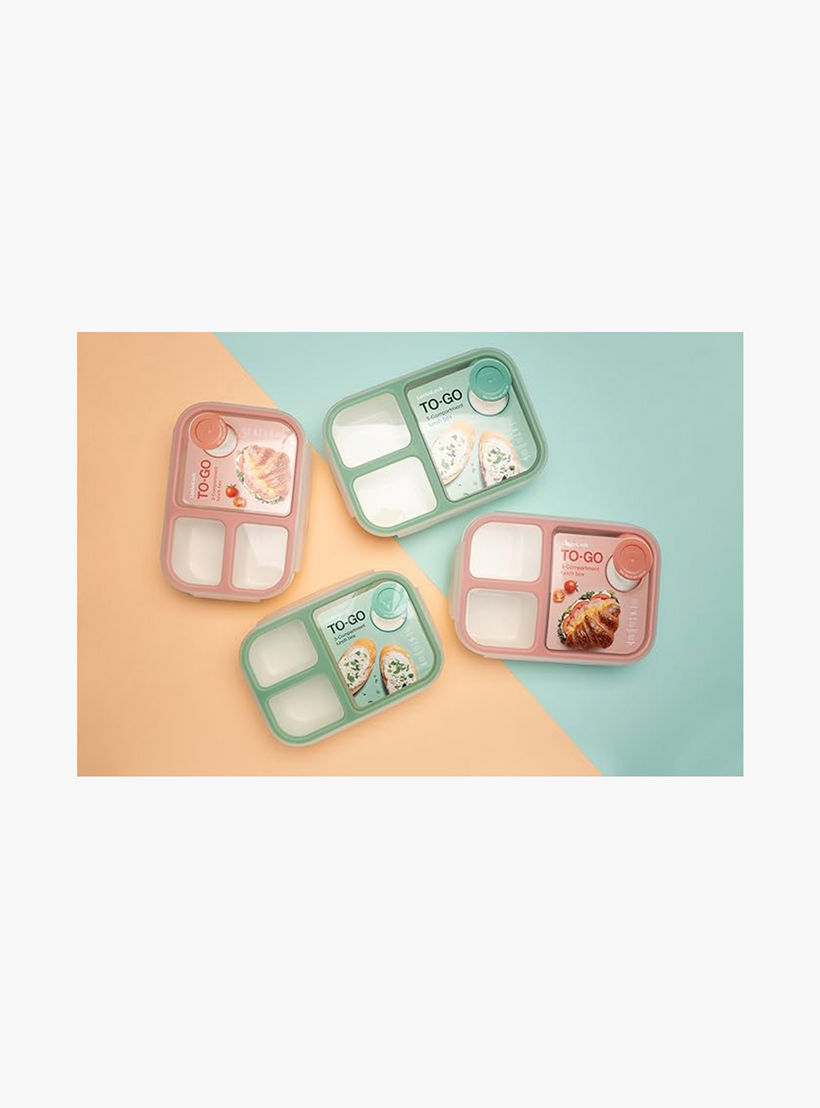 LocknLock Solid Divided Lunch Box with Clip Lock Lid - 1.5 L-school-lunchessentials-lunchboxes-image-2