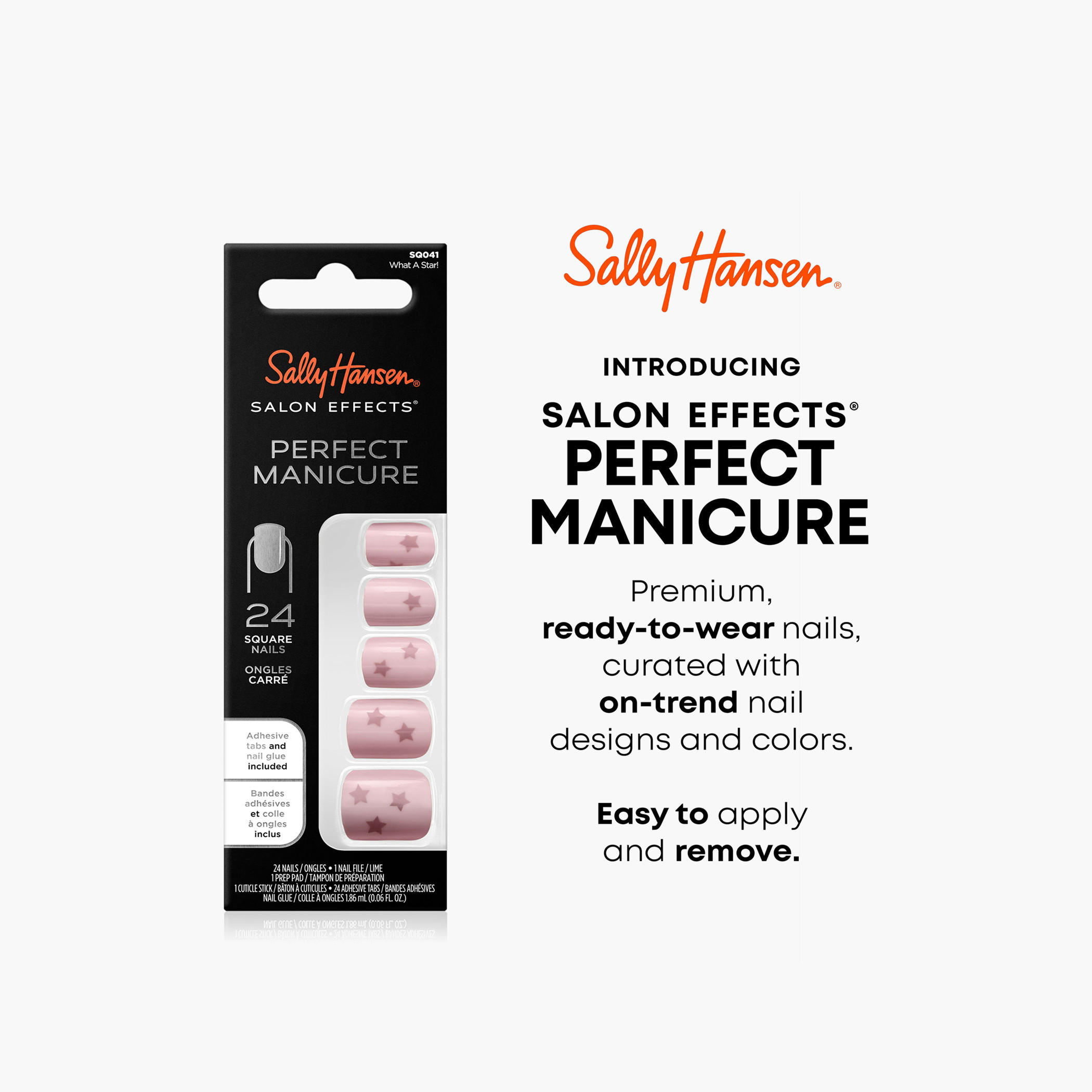 Sally Hansen Salon Effects Perfect Manicure 24-Piece Square Nails Set-beautyandpersonalcare-makeup-nails-artificialnails-image-4