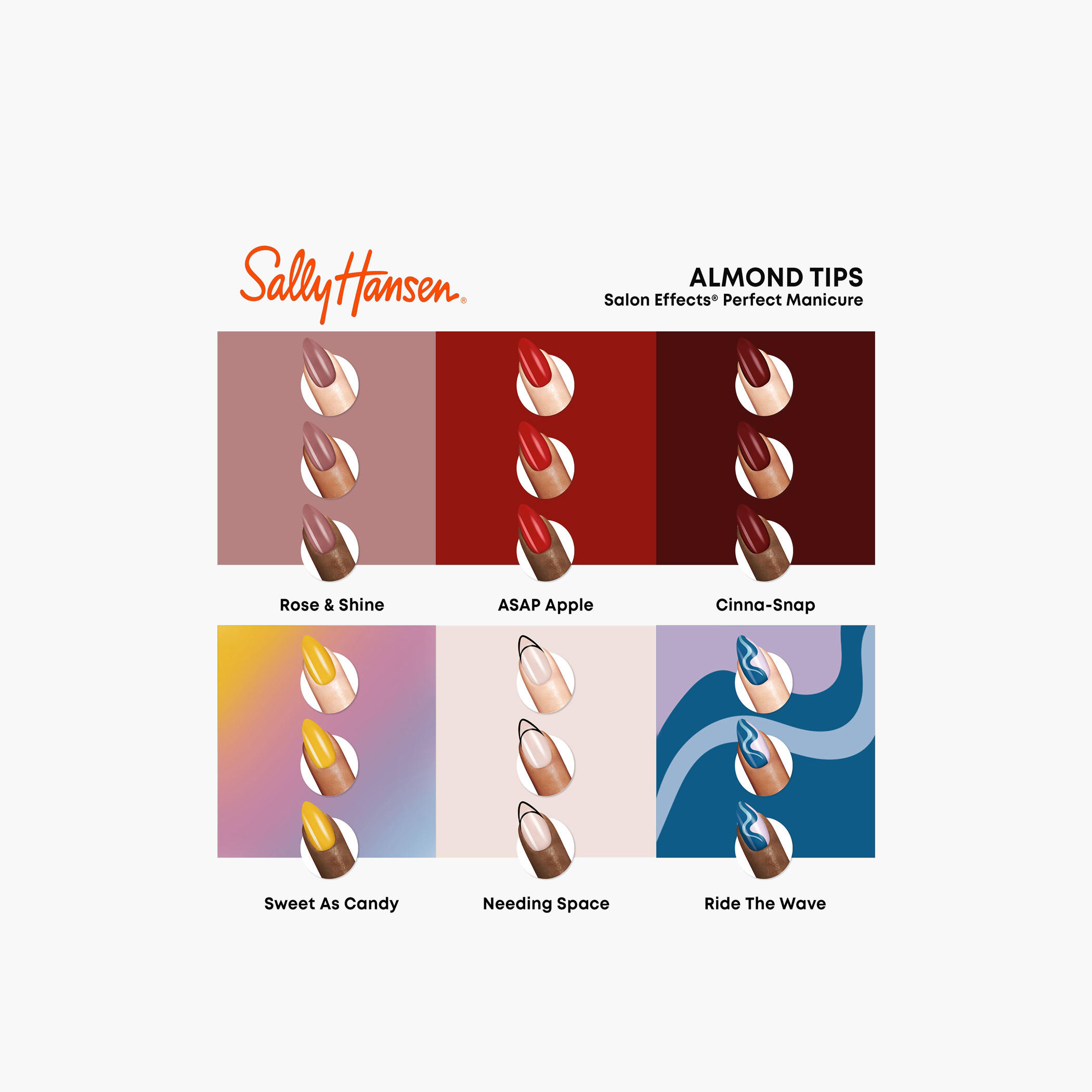 Sally Hansen Salon Effects Perfect Manicure 24-Piece Almond Shaped Nails Set-beautyandpersonalcare-makeup-nails-artificialnails-image-6