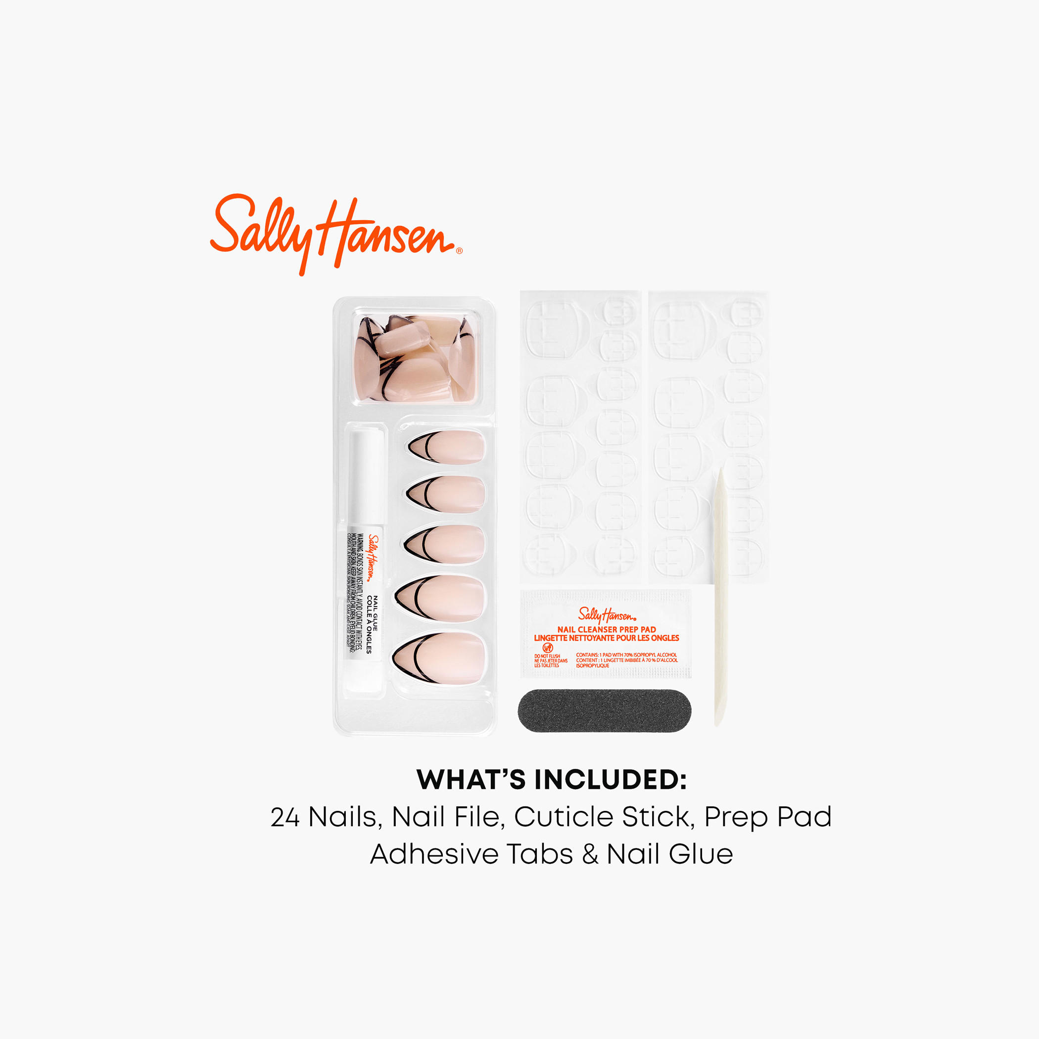 Sally Hansen Salon Effects Perfect Manicure 24-Piece Almond Shaped Nails Set-beautyandpersonalcare-makeup-nails-artificialnails-image-5