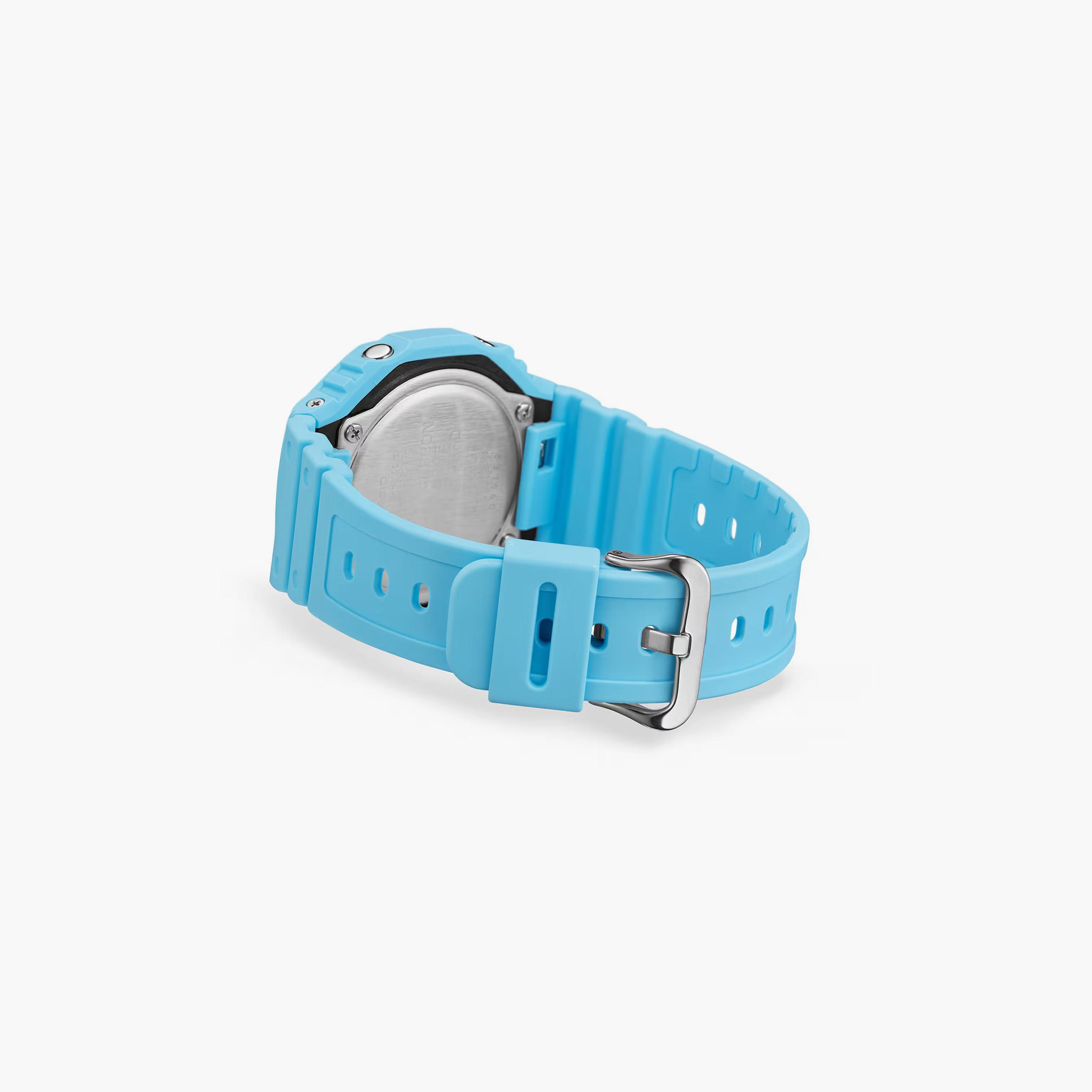  DWE-5600PR-2DR | ساعة رقمية للرجال متعددة الألوان بسوار الراتنج مع إطار وحزام إضافي -men-watchesandjewellery-watches-image-4