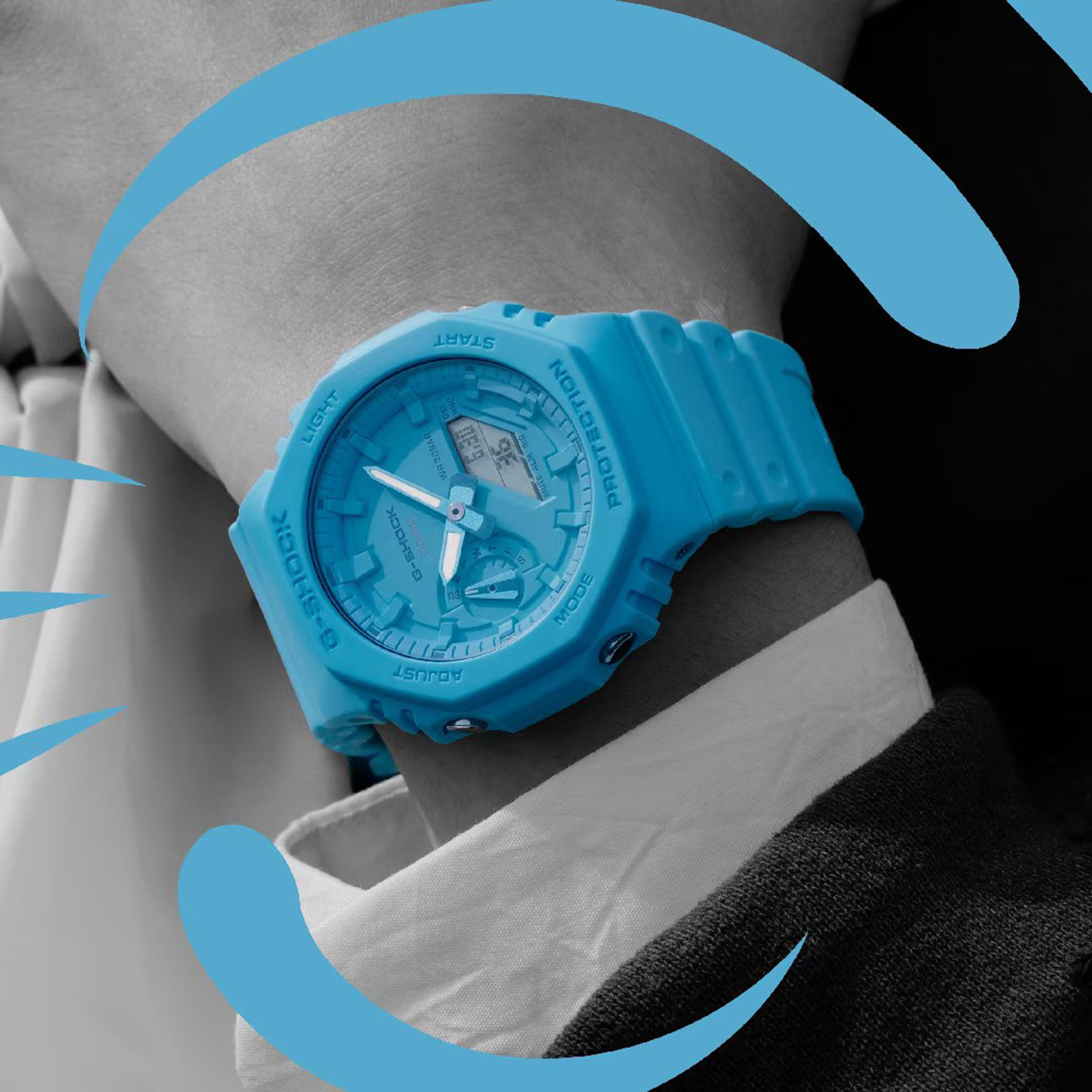 DWE-5600PR-2DR | ساعة رقمية للرجال متعددة الألوان بسوار الراتنج مع إطار وحزام إضافي -men-watchesandjewellery-watches-image-6