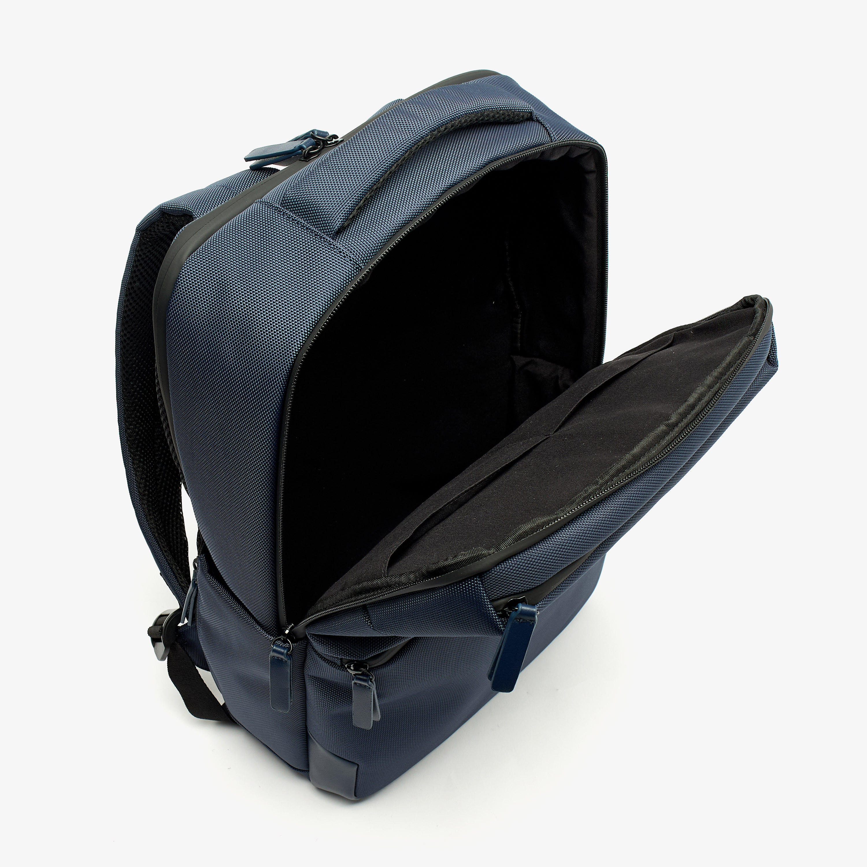 Duchini Solid Backpack with Adjustable Straps and Zip Closure-men-bags-image-6
