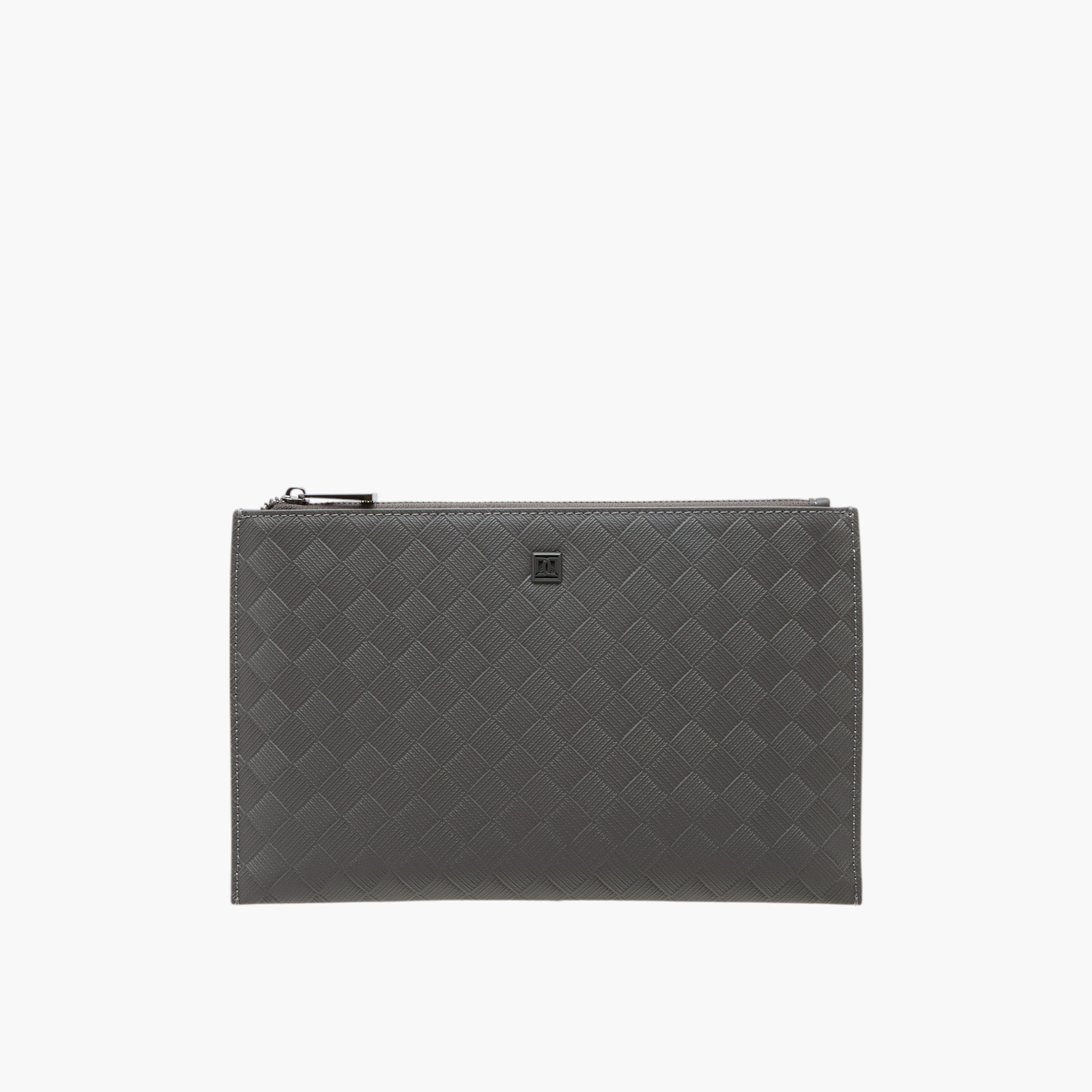 حامل بطاقات بارز الملمس بسحاب إغلاق من دوتشيني-men-beltsandwallets-wallets-image-1