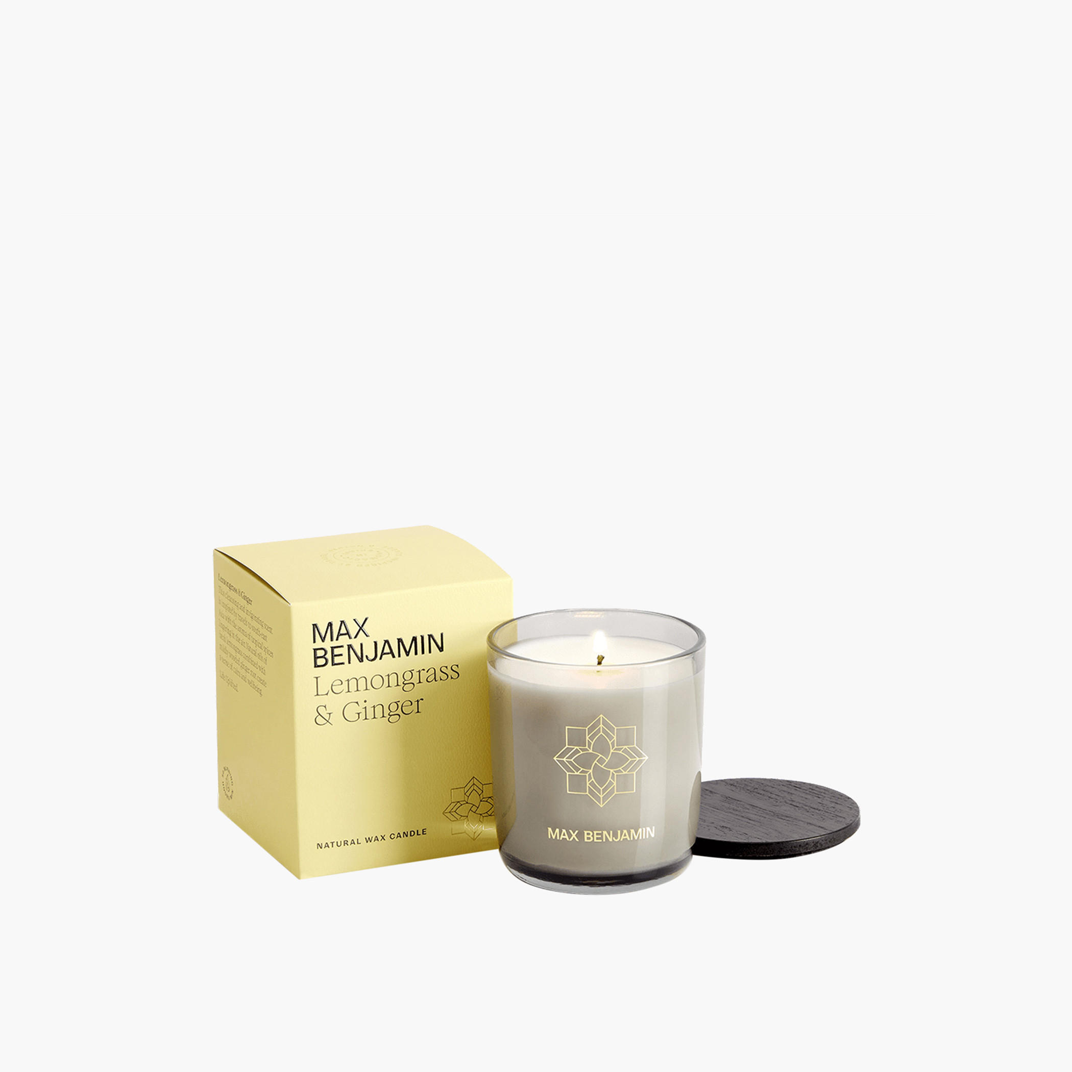 شمعة برائحة ماء الكتّان الفرنسي مع غطاء من ماكس بنجامين - 210 جرام-household-homefragrance-candles-image-2