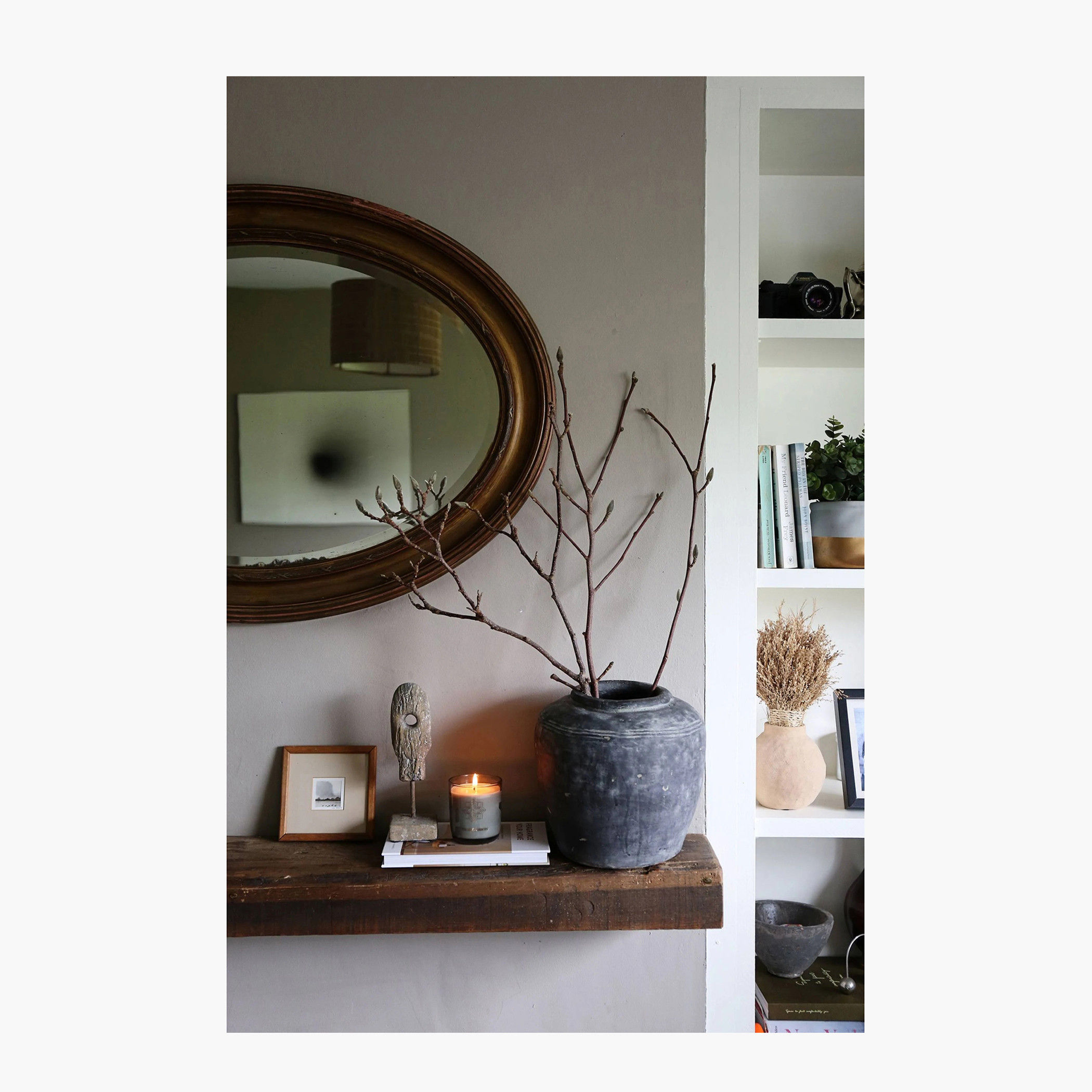شمعة برائحة إيطاليان أبوثيكاري مع غطاء من ماكس بنجامين - 210 جرام-household-homefragrance-candles-image-1