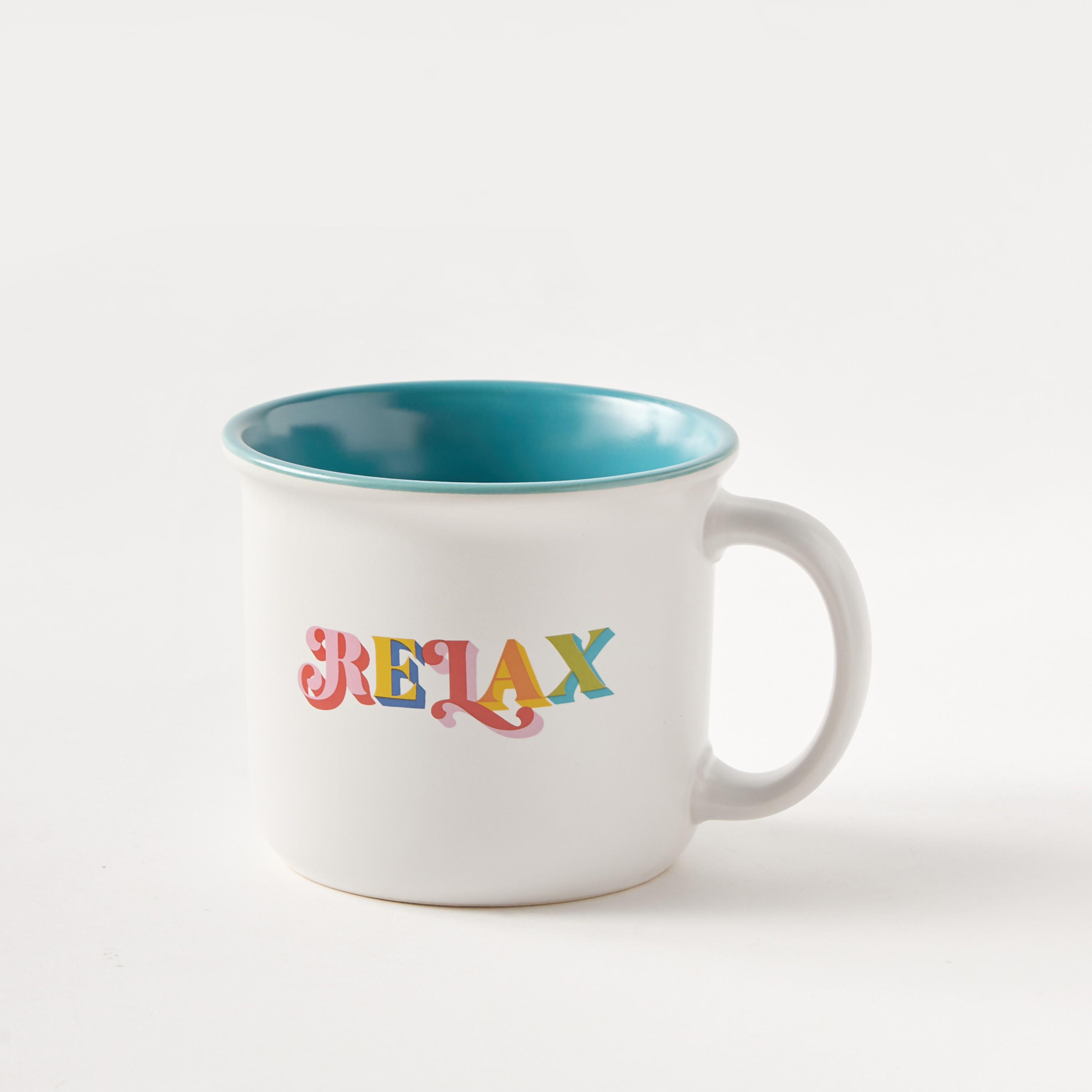 Boston Warehouse Typographic Print Ceramic Mug - 473 ml-household-dining-teaandcoffee-mugsandcups-image-1