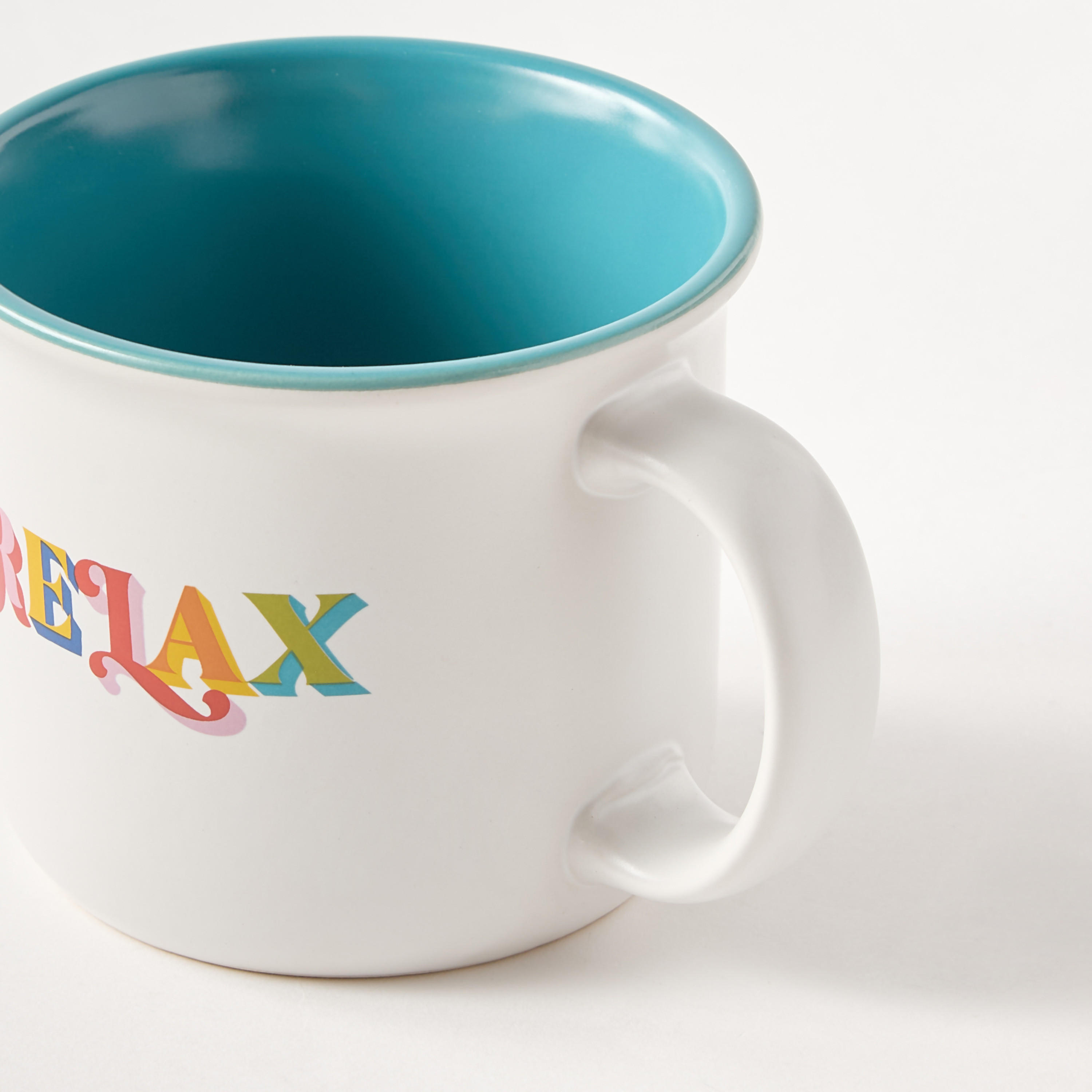 Boston Warehouse Typographic Print Ceramic Mug - 473 ml-household-dining-teaandcoffee-mugsandcups-image-2