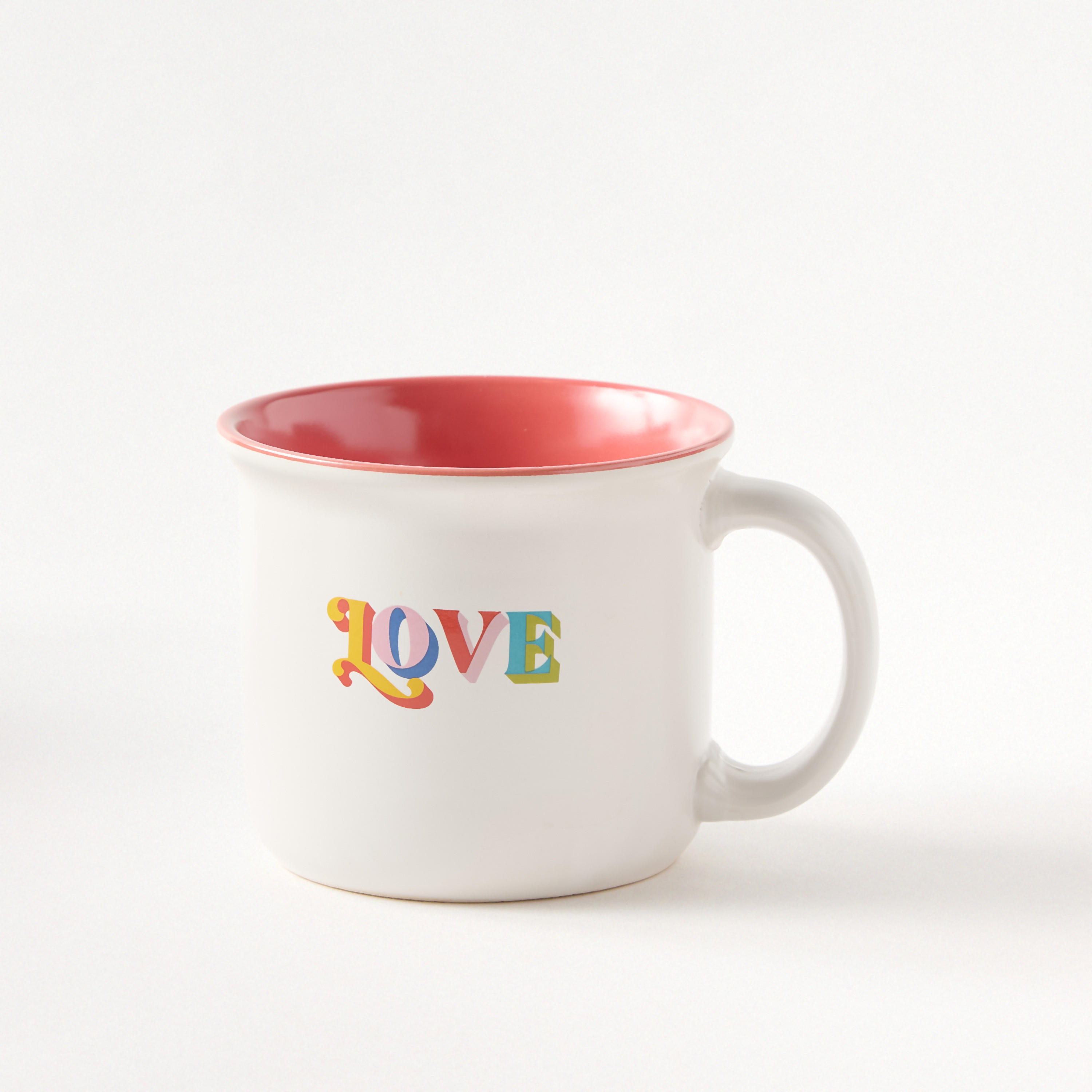 Boston Warehouse Typographic Print Ceramic Mug - 473 ml-household-dining-teaandcoffee-mugsandcups-image-1