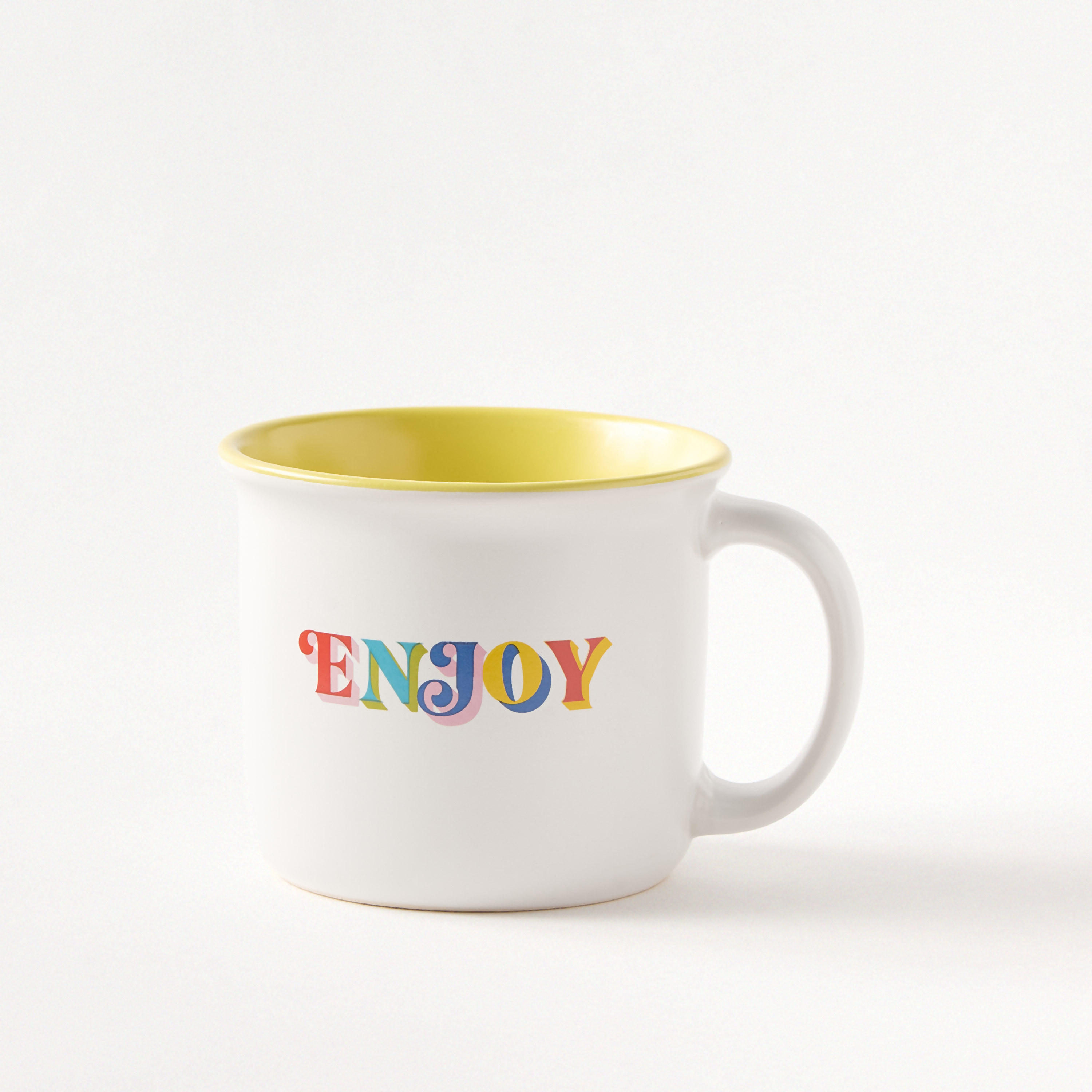 Boston Warehouse Typographic Print Ceramic Mug - 473 ml-household-dining-teaandcoffee-mugsandcups-image-1