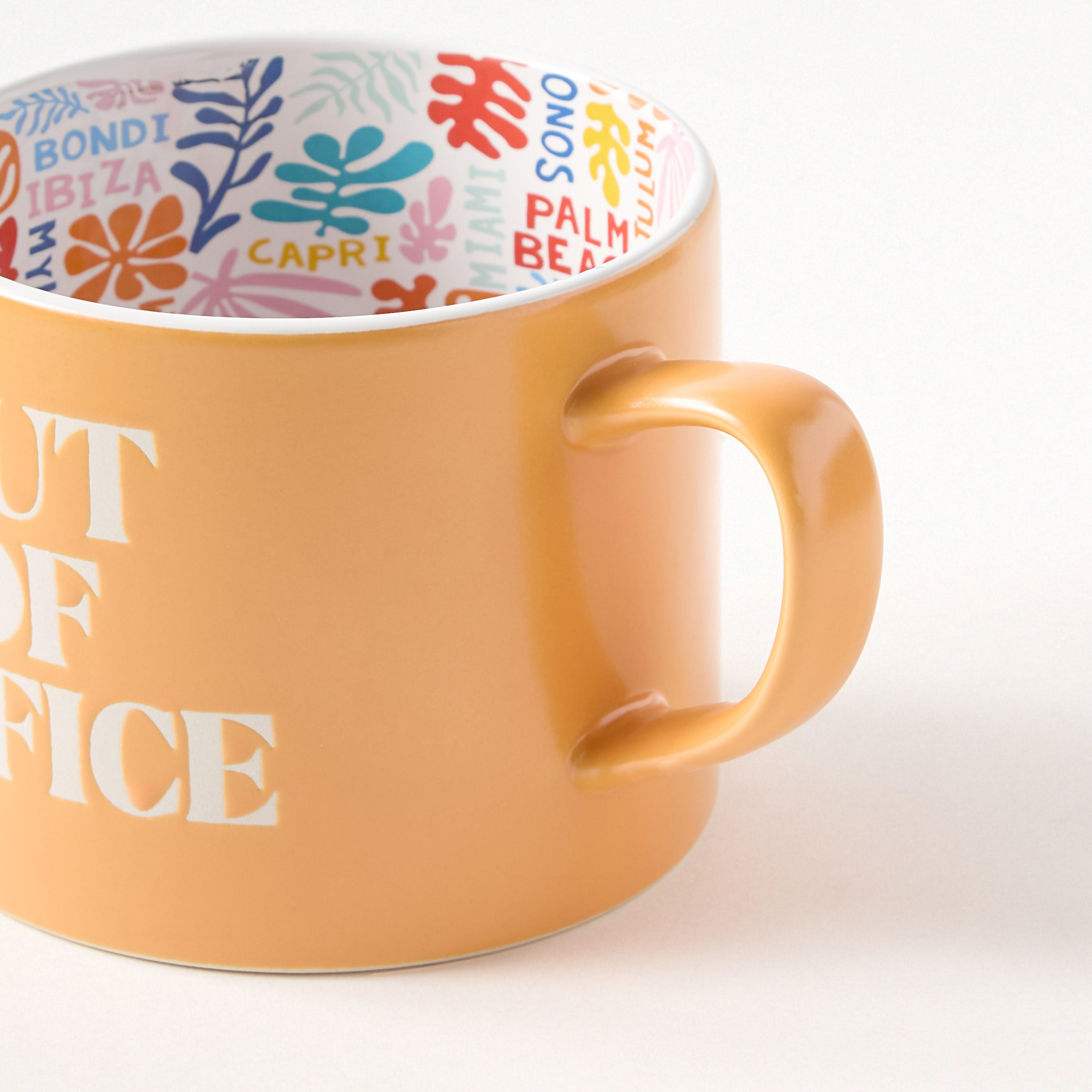 Boston Warehouse Printed Ceramic Mug - 562 ml-household-dining-teaandcoffee-mugsandcups-image-2