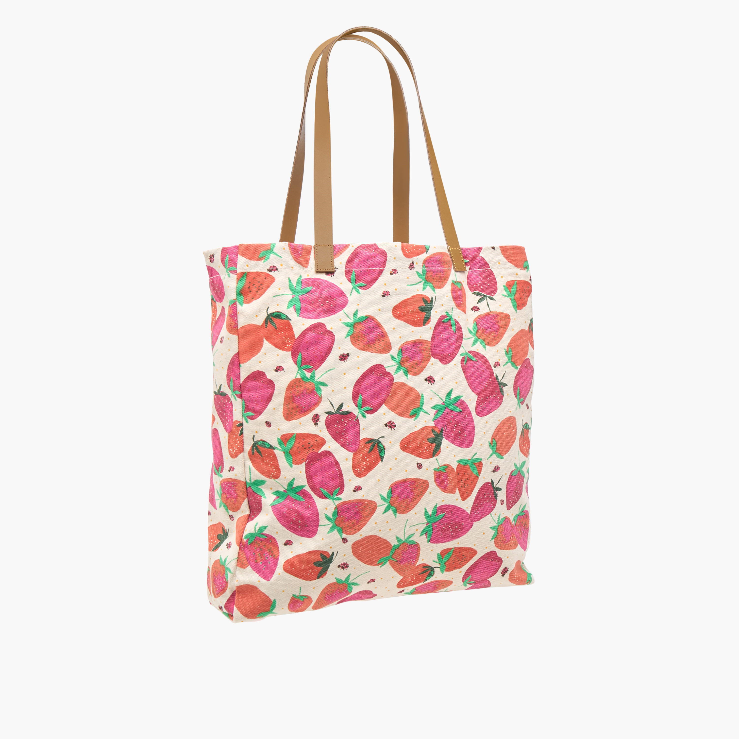 شنطة توتي بمقابض مزدوجة وطبعات فراولة-women-bagsandwallets-handbags-image-4