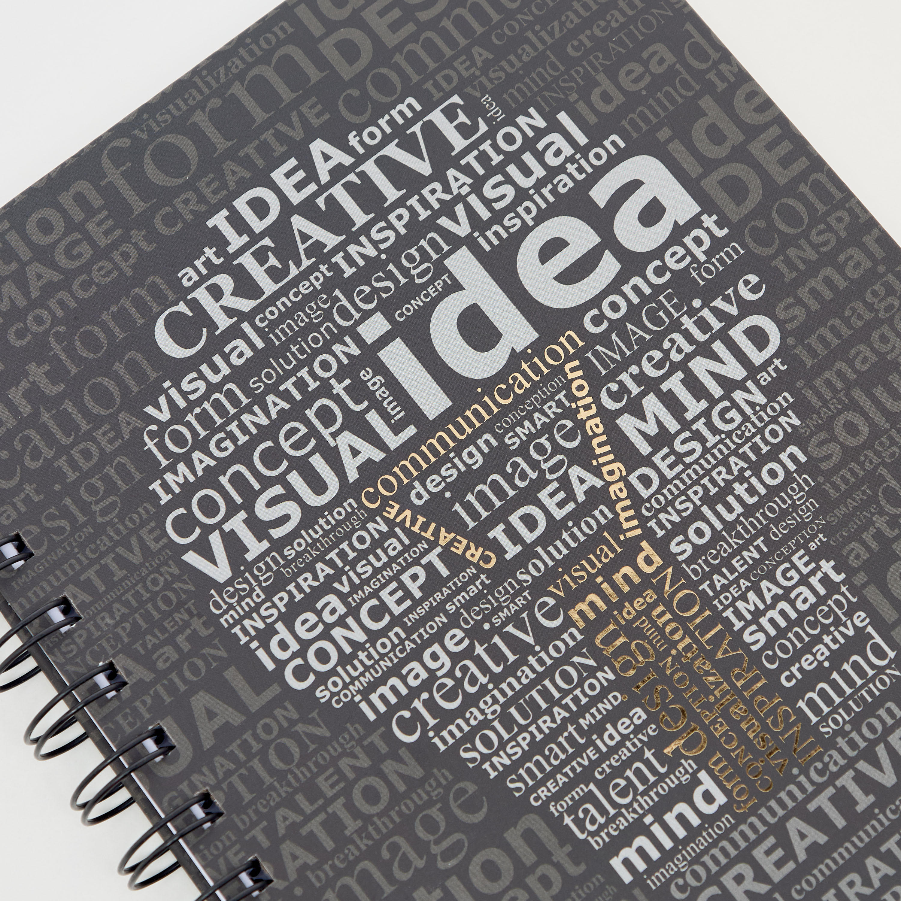 Typographic Print 80-Sheet Spiral A5 Notebook-school-stationery-notebooks-image-3