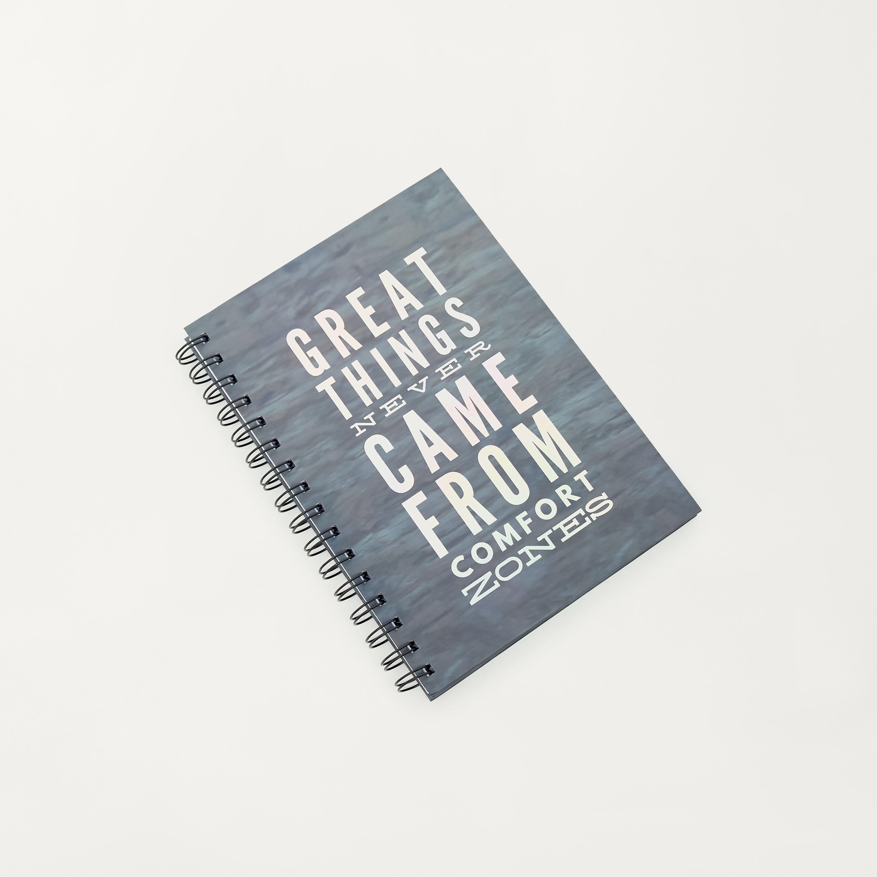 Slogan Print 80-Sheet Spiral A5 Notebook-school-stationery-notebooks-image-2
