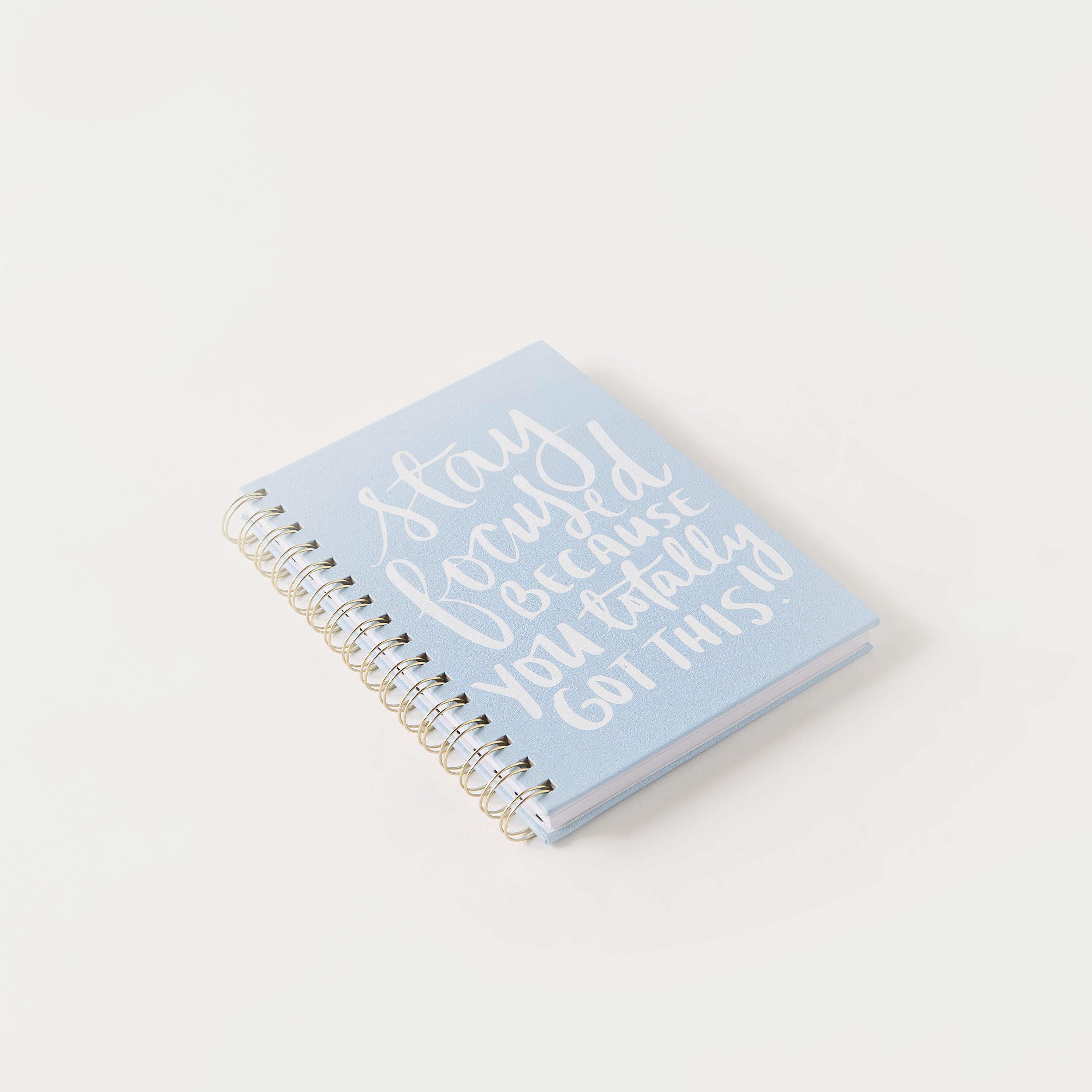 Slogan Print Ruled Spiral Bound A5 Notebook-school-stationery-notebooks-image-2