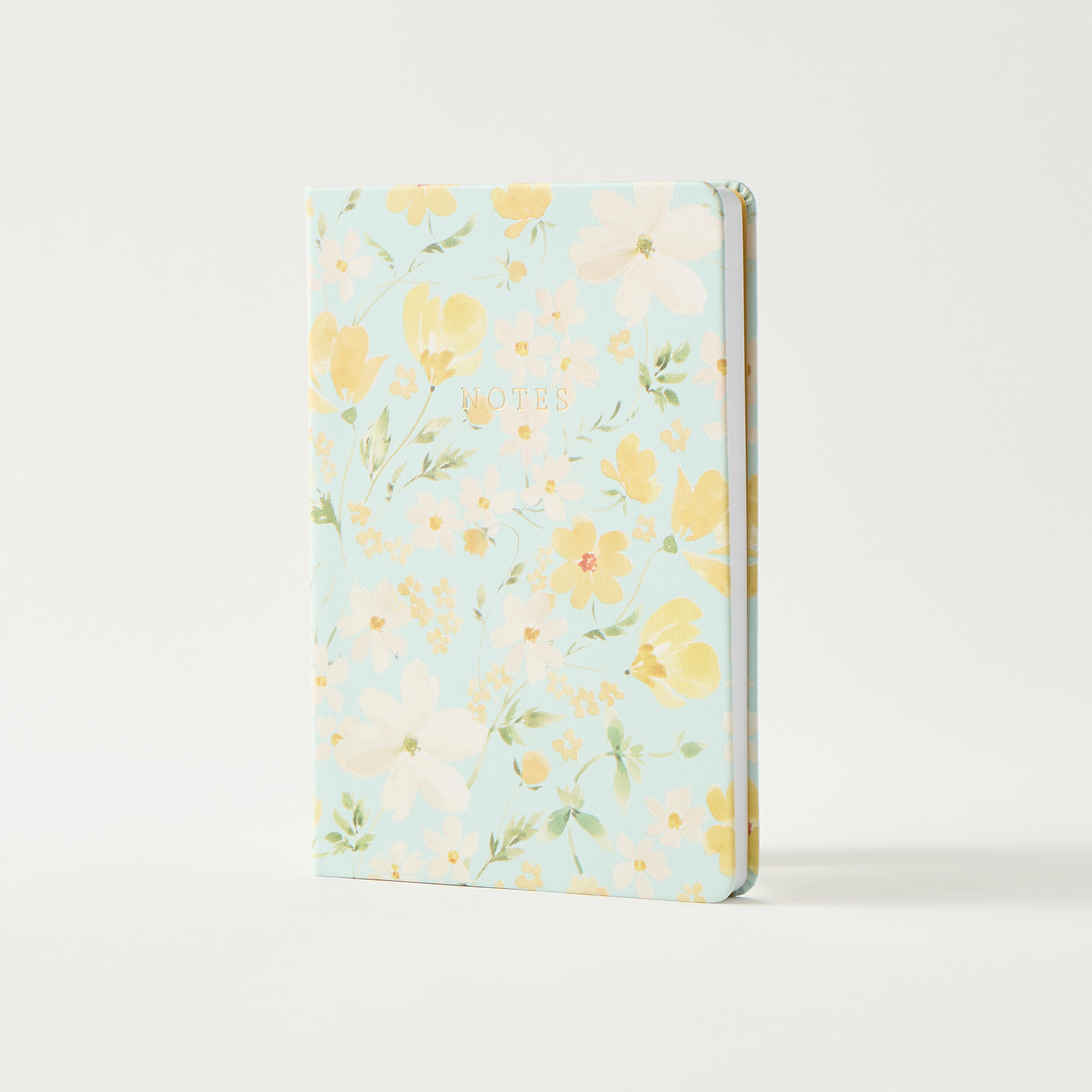All-Over Floral Print A5 Journal with Divider-school-stationery-planners-image-1
