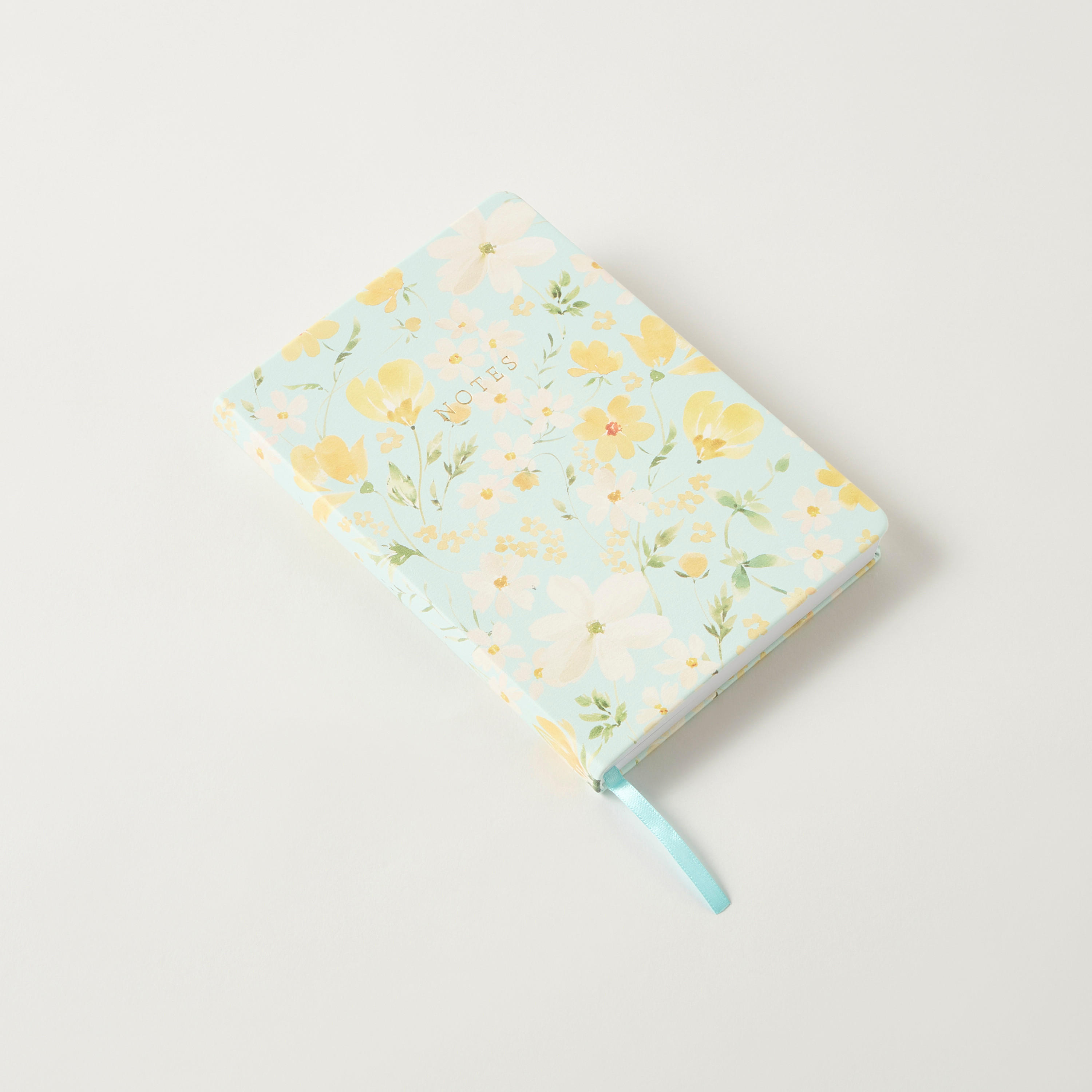 All-Over Floral Print A5 Journal with Divider-school-stationery-planners-image-2