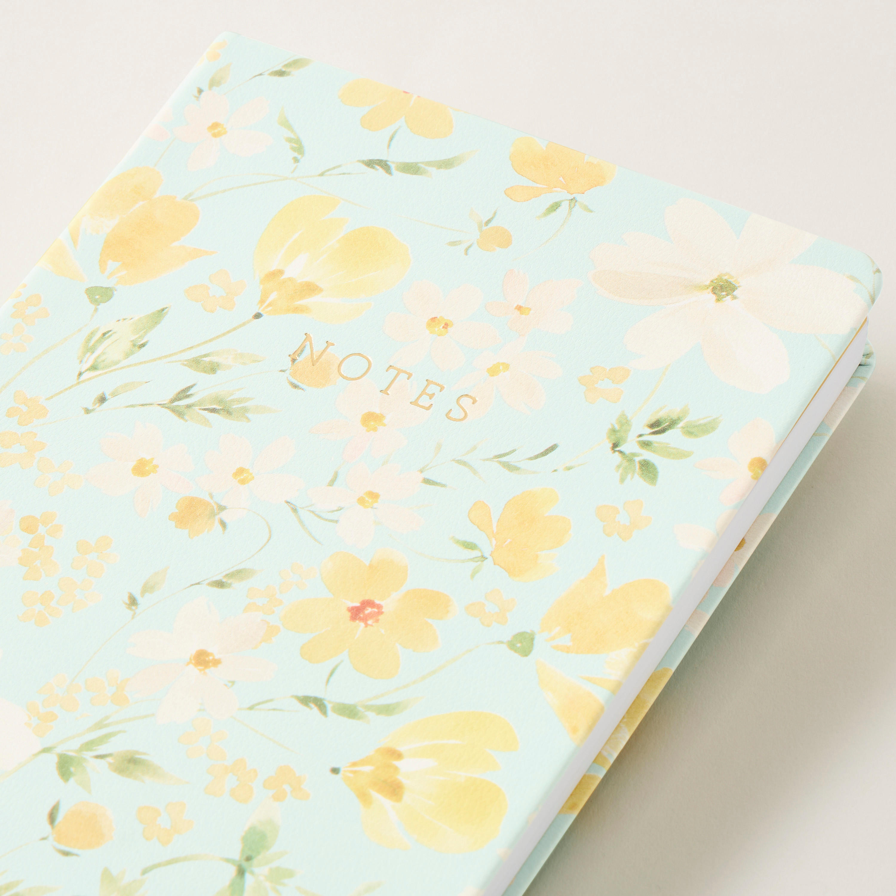 All-Over Floral Print A5 Journal with Divider-school-stationery-planners-image-3