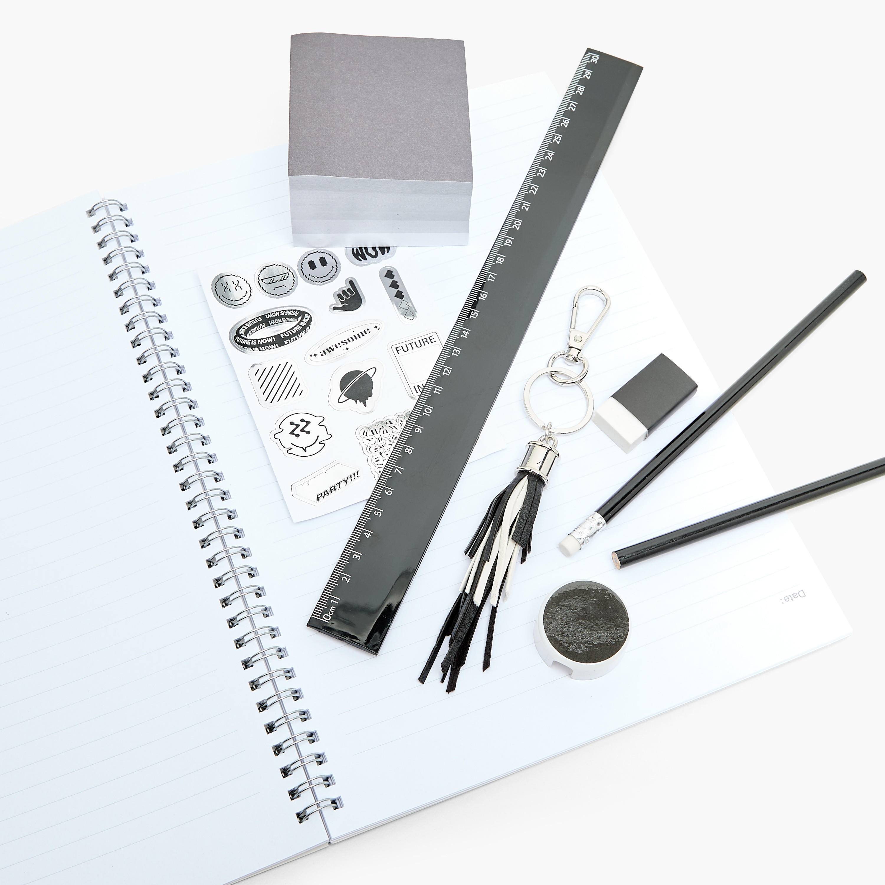 طقم شنطة ظهر مدرسية 12 قطعة سادة للأطفال 5-13 سنة مع شنطة غداء ومقلمة من سايلون-school-bagsandbackpacks-sets-image-22