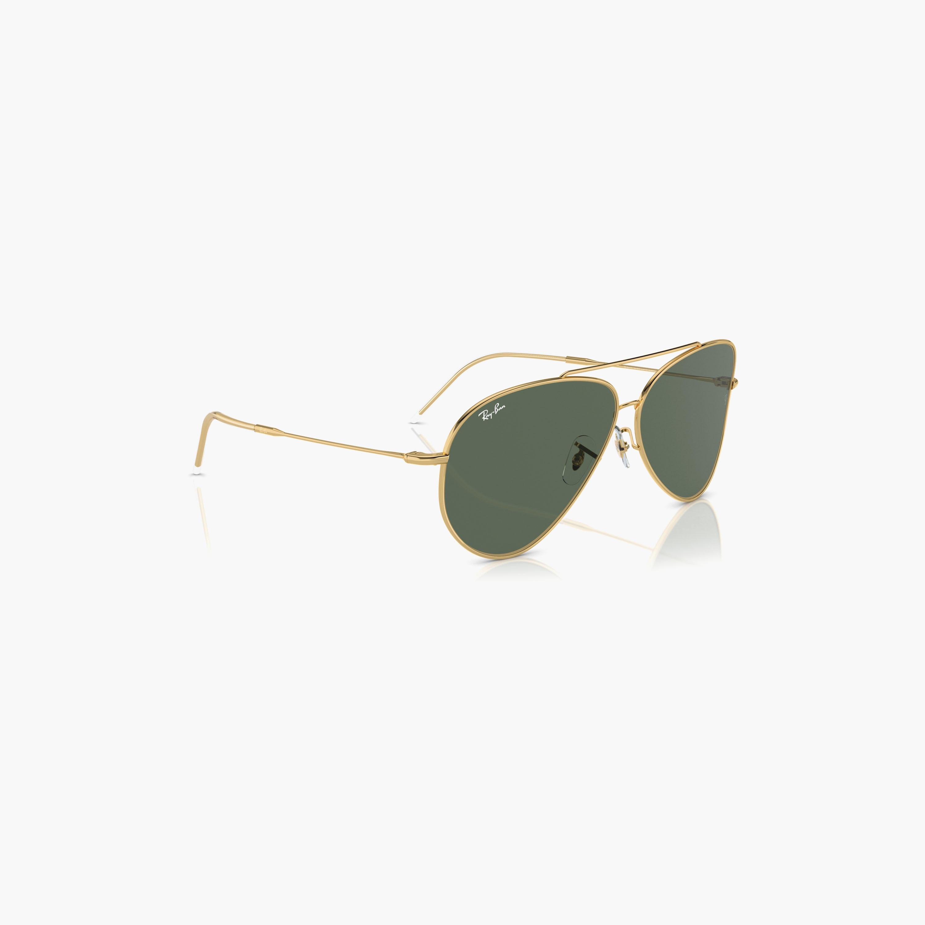 Ray-Ban Reverse Dark Green Lens 59 MM Aviator Sunglasses | 0RBR0101S-men-sunglasses-image-3