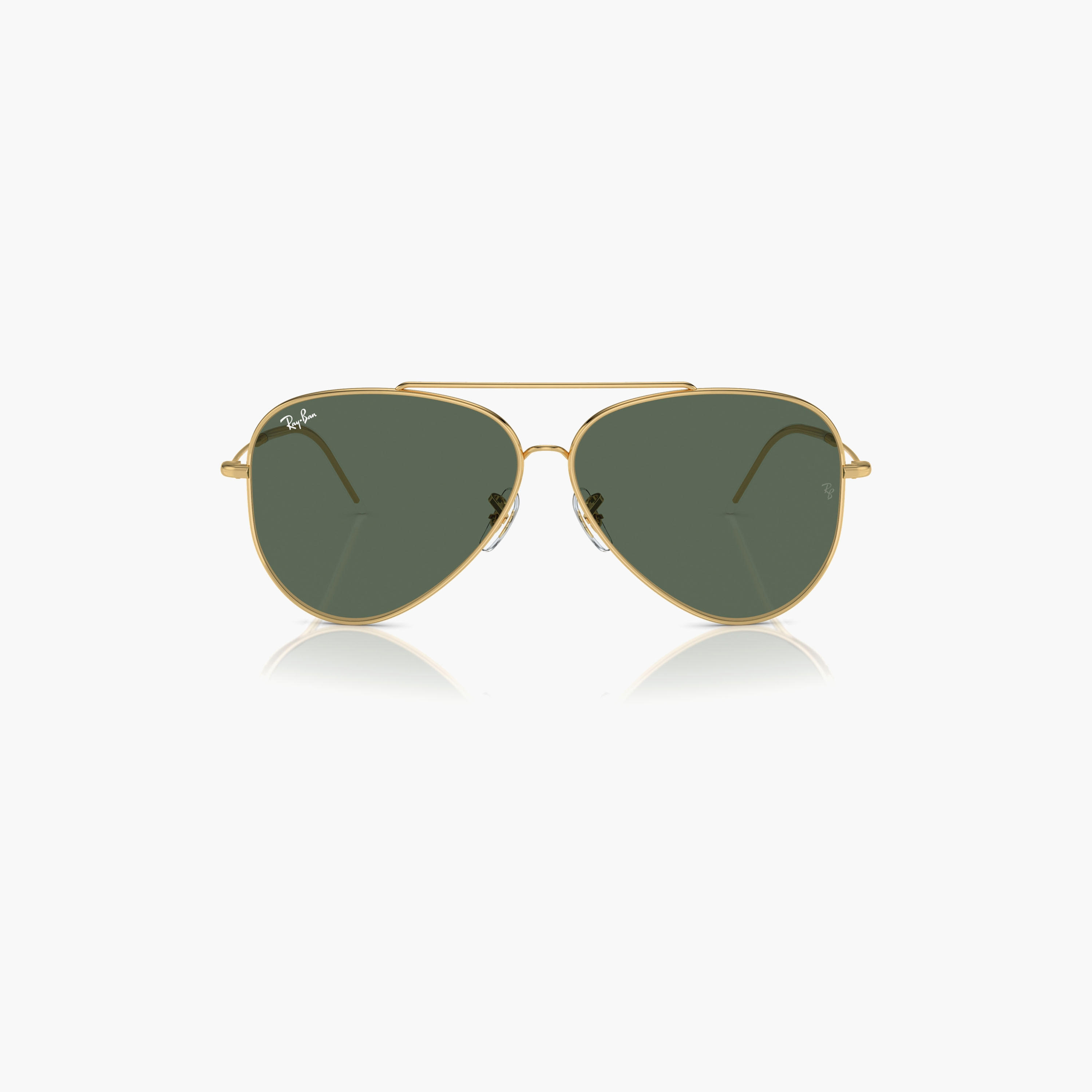Ray-Ban Reverse Dark Green Lens 59 MM Aviator Sunglasses | 0RBR0101S-men-sunglasses-image-4