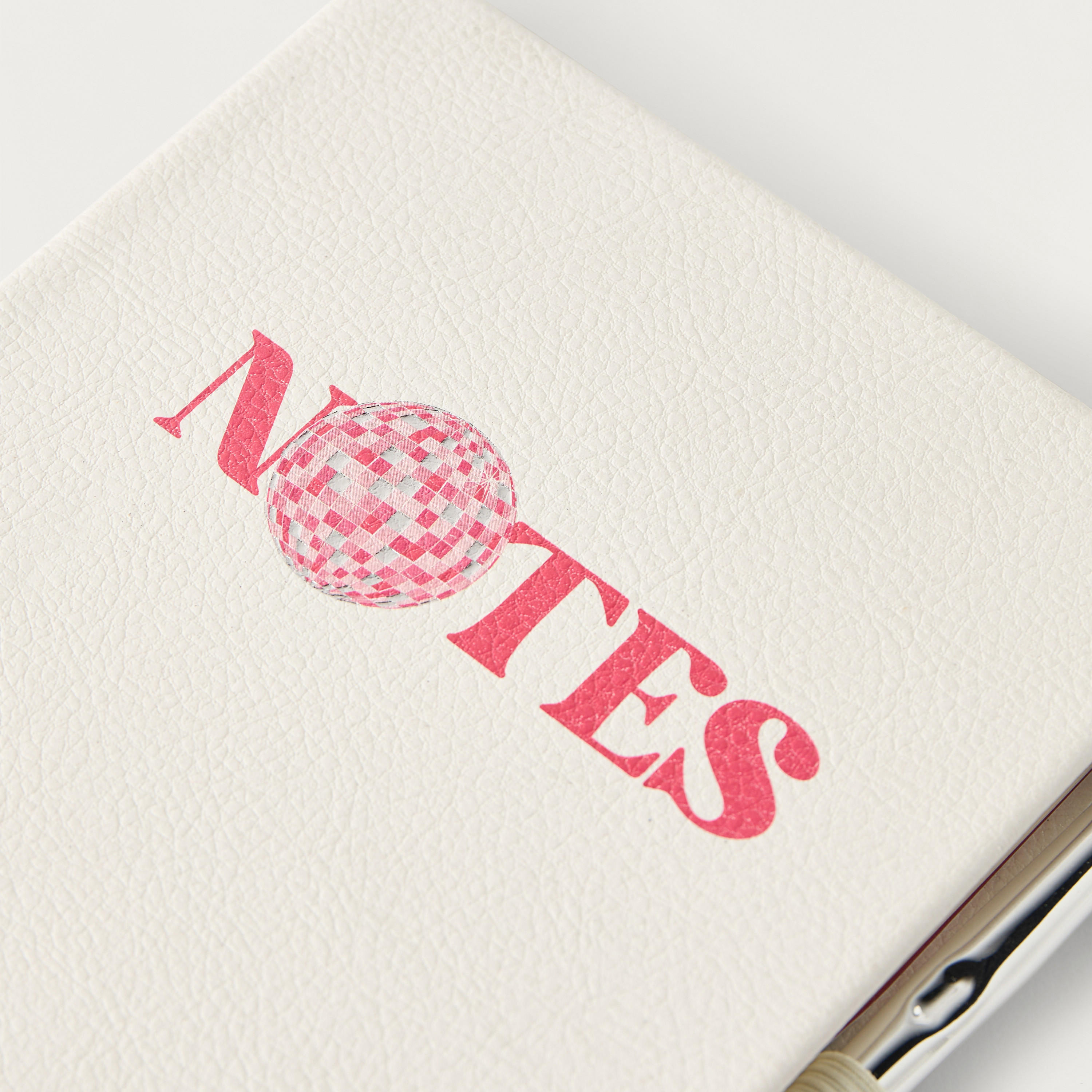 Disco Ball Print Journal with Pen-school-stationery-planners-image-3