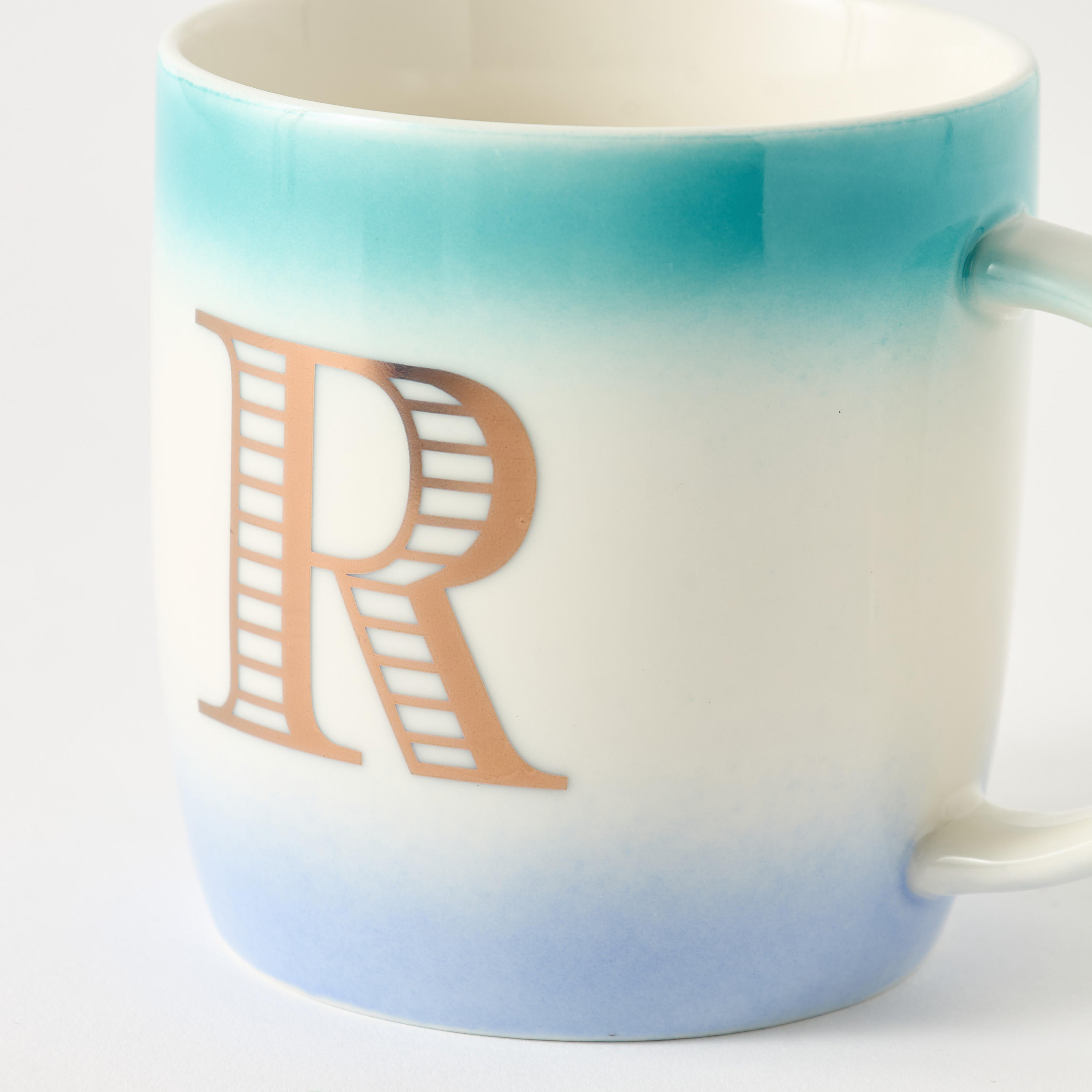 Colourblock Ceramic Mug with Initial A - 360 ml-household-dining-teaandcoffee-mugsandcups-image-3