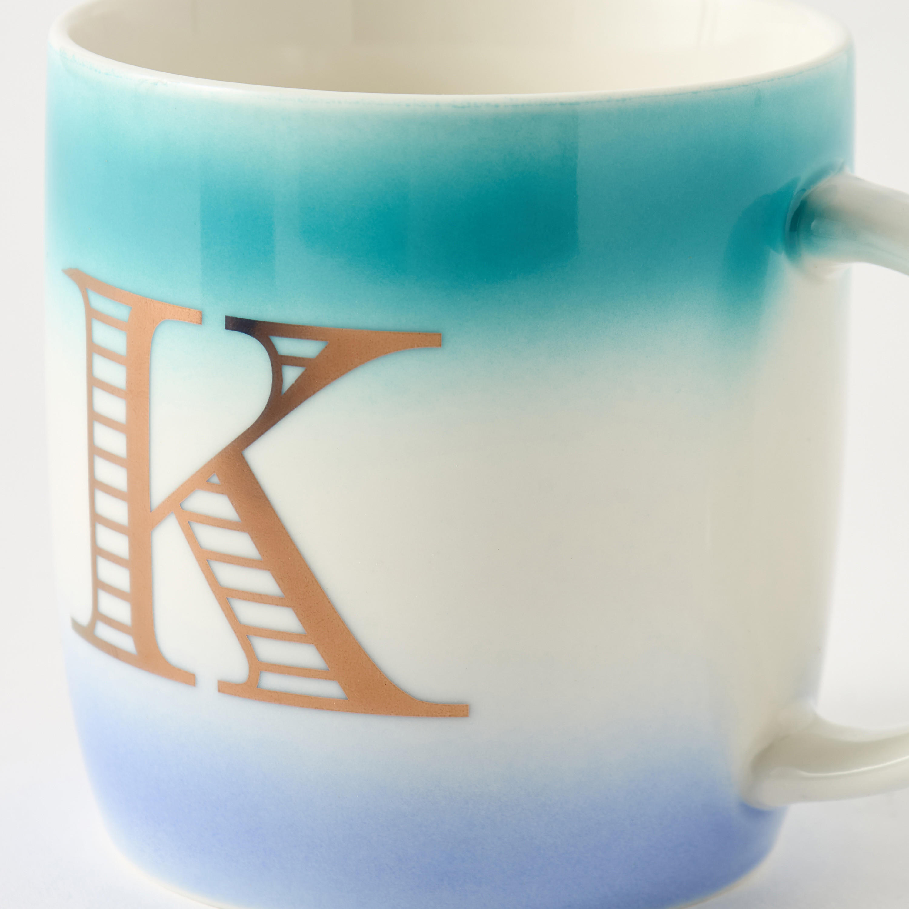 Colourblock Ceramic Mug with Initial A - 360 ml-household-dining-teaandcoffee-mugsandcups-image-3