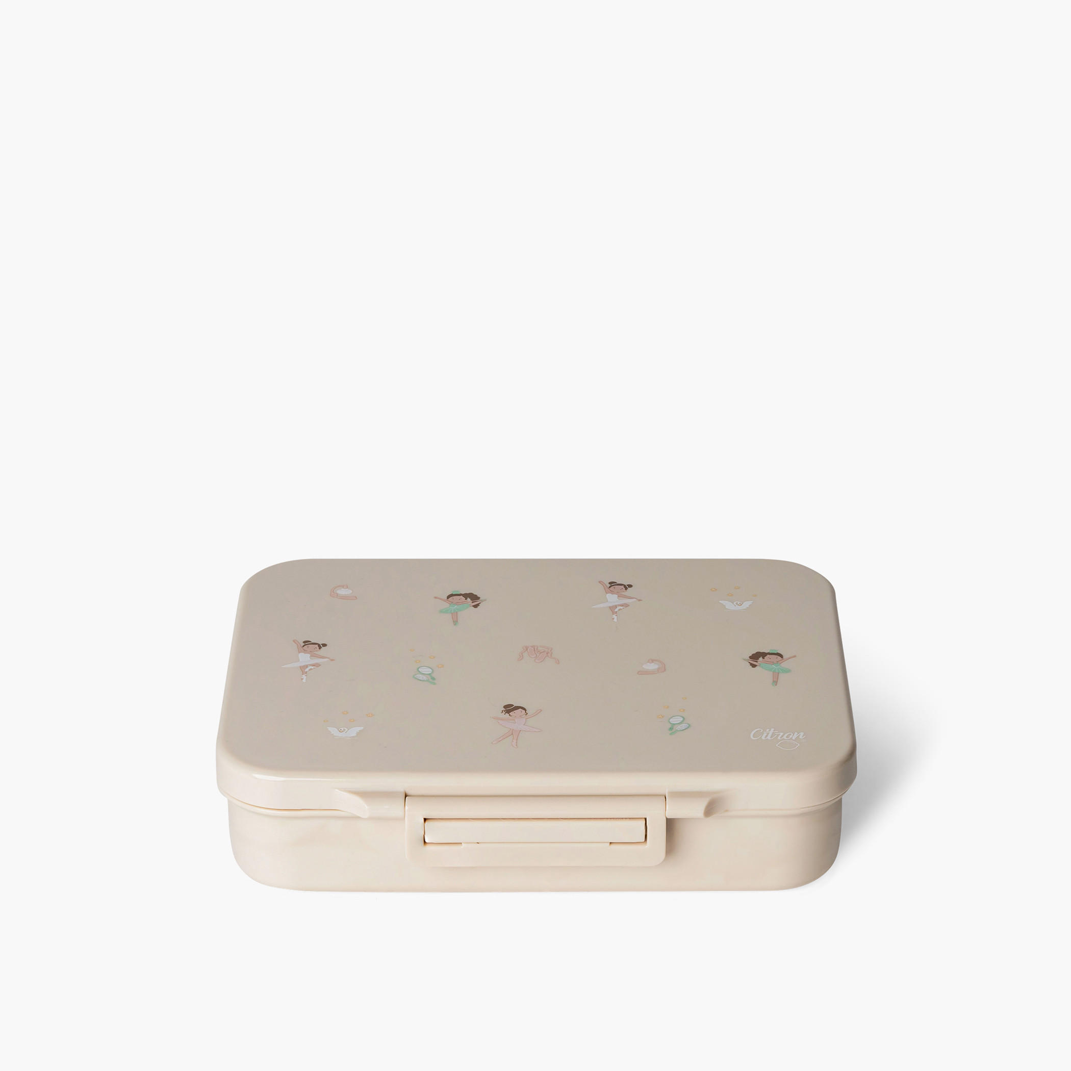 Citron Unicorn Print Sectioned Lunch Box with Clip Lock Lid6 -Month Warranty-school-lunchessentials-lunchboxes-image-3