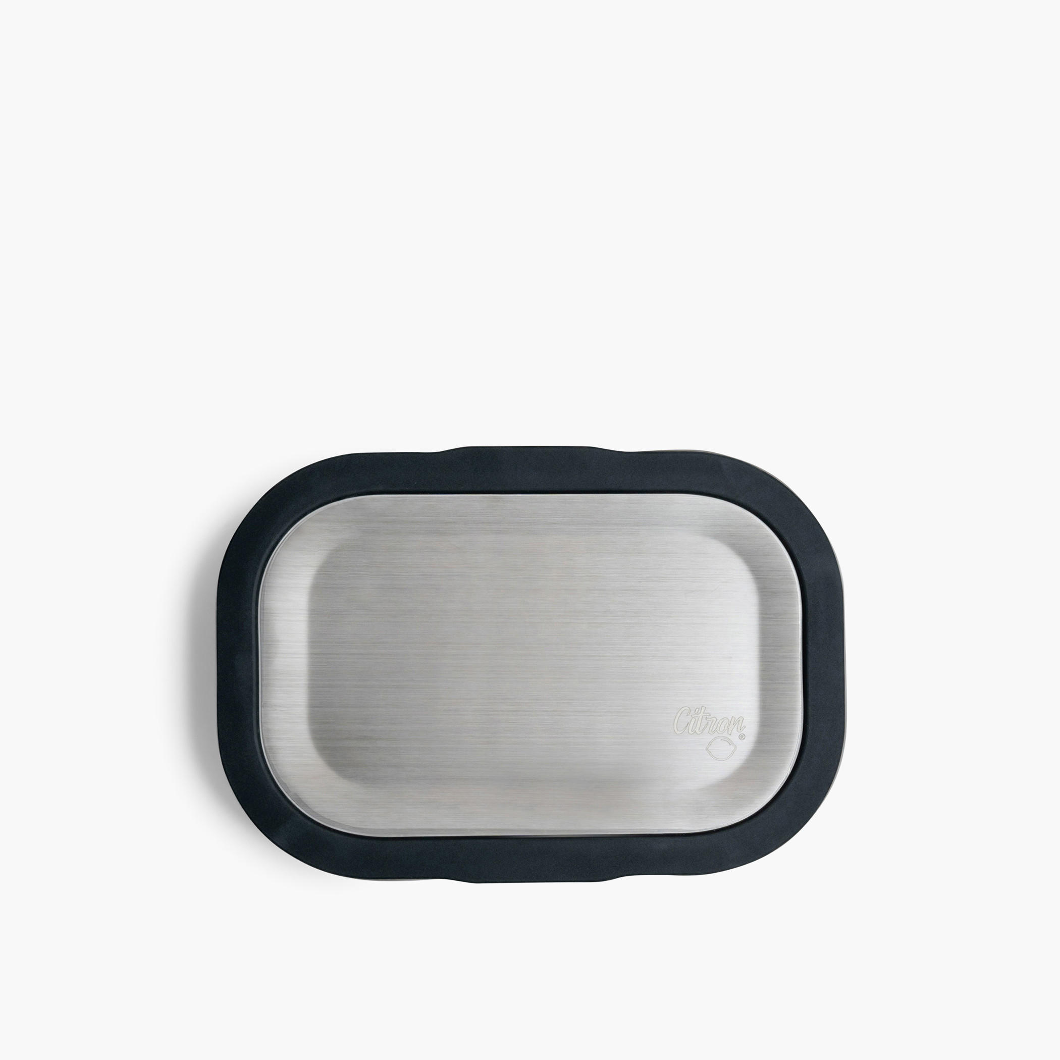 Citron Solid Lunch Box with Clip Lock Closure-school-lunchessentials-lunchboxes-image-1