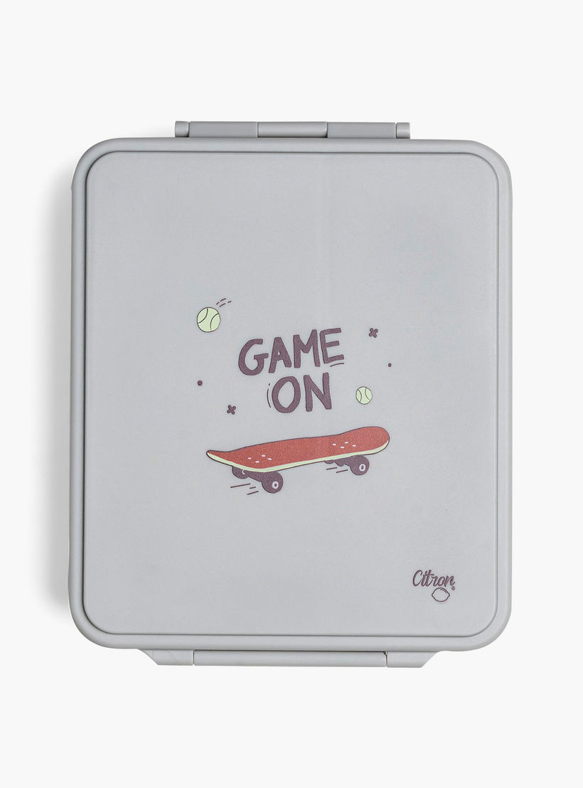 صندوق غداء مقسّم بغطاء بقفل مشبك وطبعات يونيكورن من سيترون - ضمان 6 أشهر-school-lunchessentials-lunchboxes-image-9