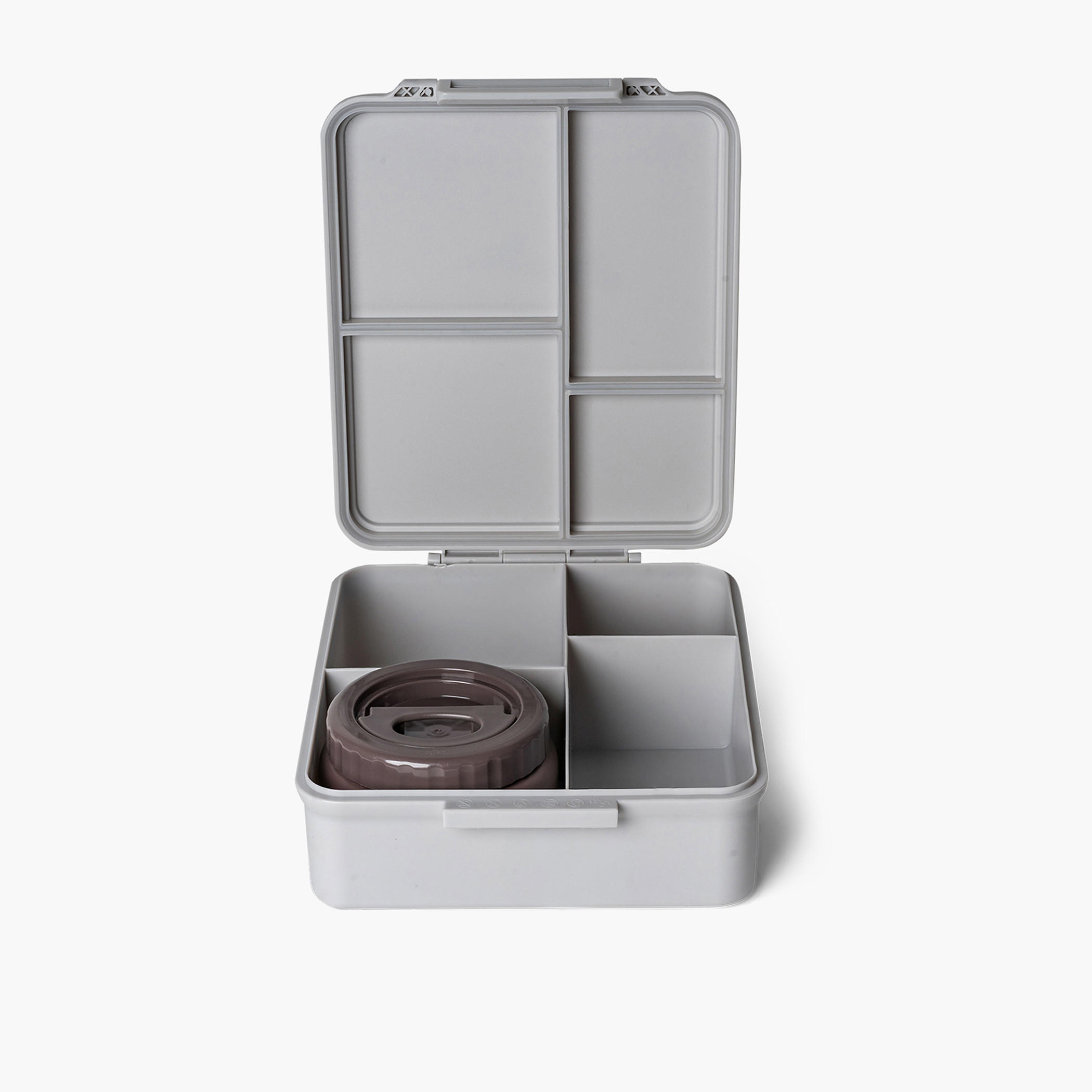 Citron Unicorn Print Sectioned Lunch Box with Clip Lock Lid6 -Month Warranty-school-lunchessentials-lunchboxes-image-4