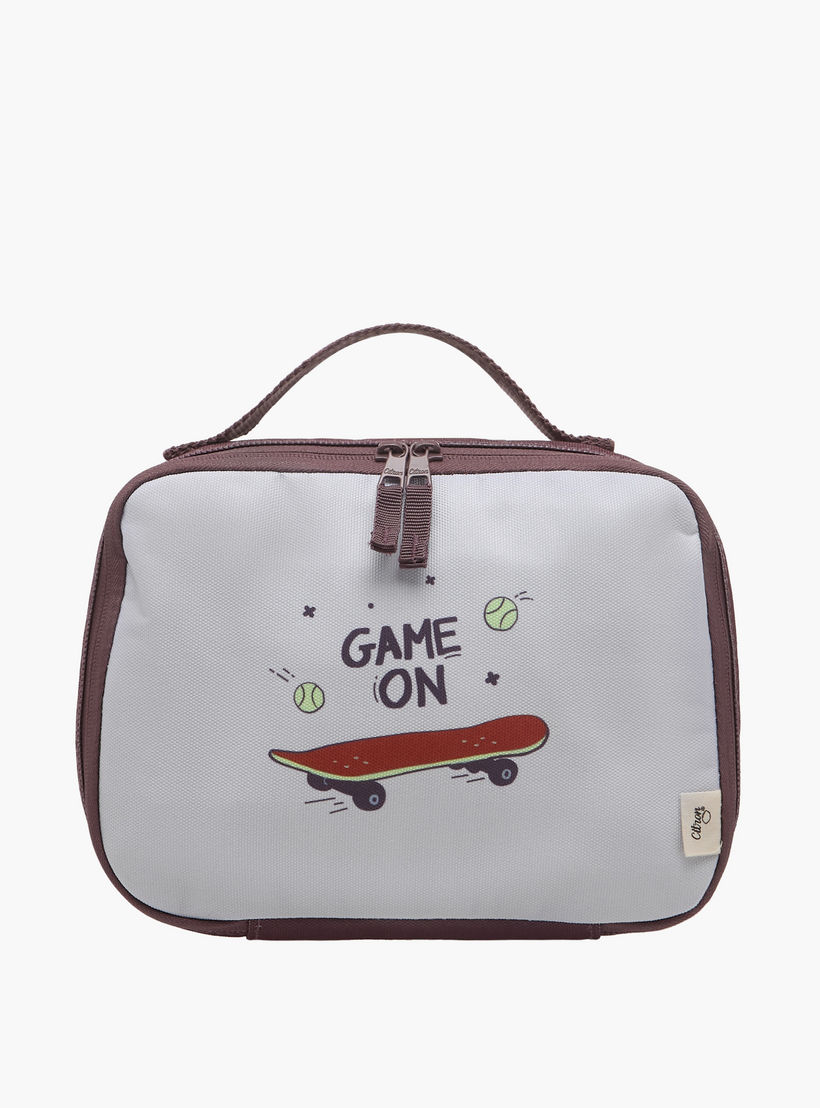 شنطة غداء عازلة بسحاب إغلاق ومقبض وطبعات من سيترون-school-lunchessentials-lunchbags-image-1