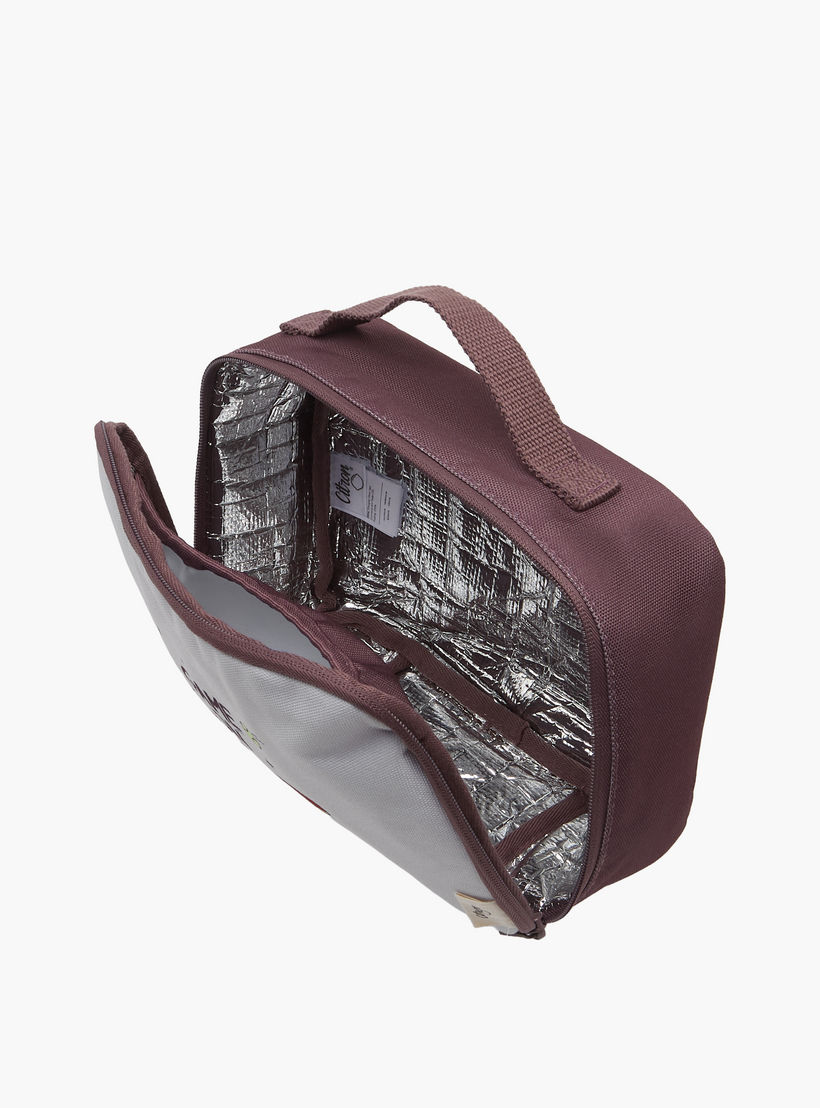 Citron Printed Insulated Lunch Bag with Handle and Zip Closure-school-lunchessentials-lunchbags-image-5