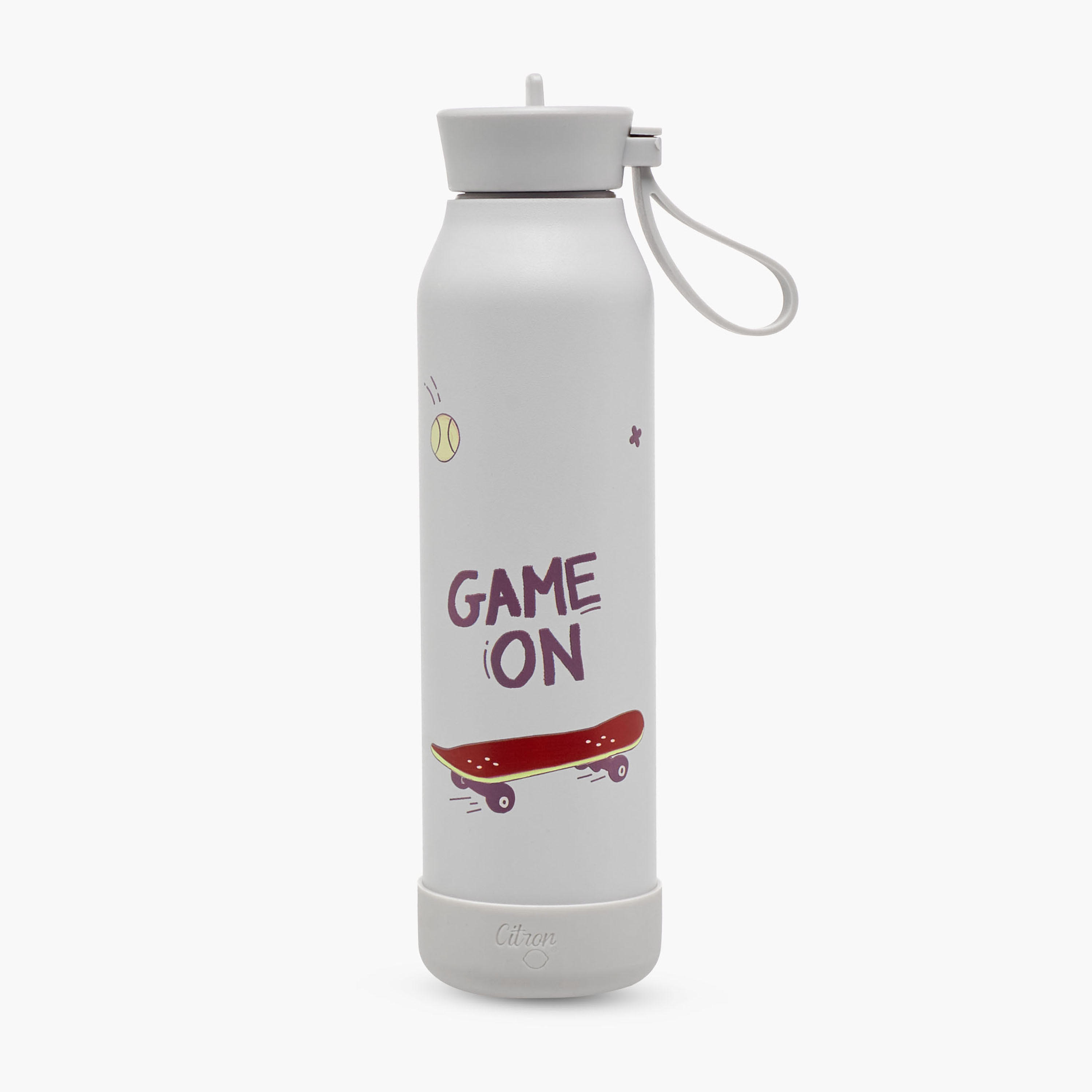 Citron Gaming Stainless Steel Water Bottle with Sipper and Vacuum Insulation -school-waterbottles-image-1