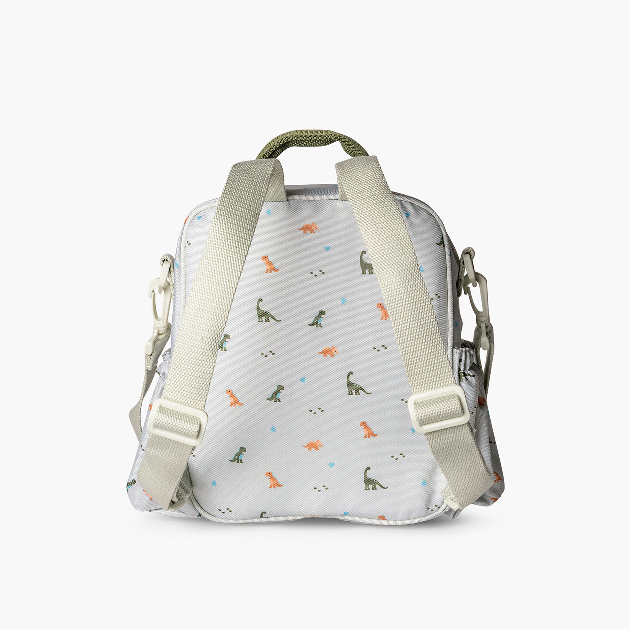 Citron Dinosaur Print Lunch Bag with Zip Closure-school-lunchessentials-lunchbags-image-2