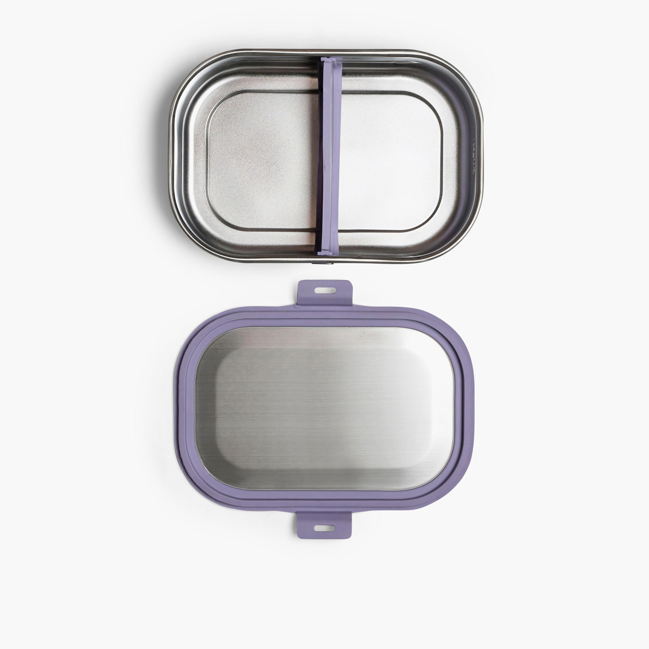 Citron Solid Lunch Box with Clip Lock Closure-school-lunchessentials-lunchboxes-image-2
