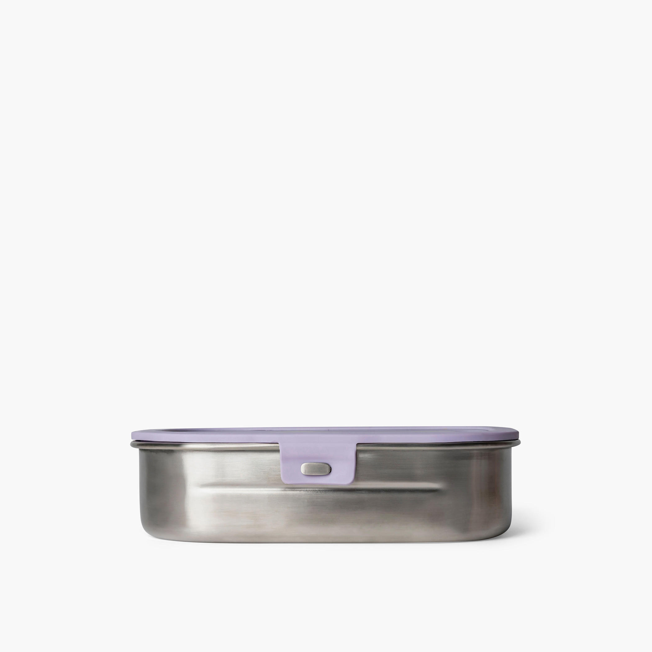 Citron Solid Lunch Box with Clip Lock Closure-school-lunchessentials-lunchboxes-image-4