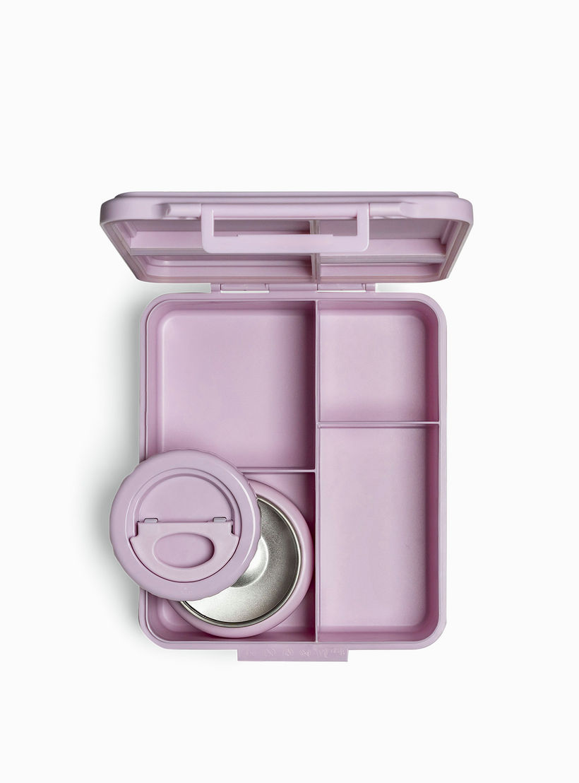 صندوق غداء مقسّم بغطاء بقفل مشبك وطبعات يونيكورن من سيترون - ضمان 6 أشهر-school-lunchessentials-lunchboxes-image-4