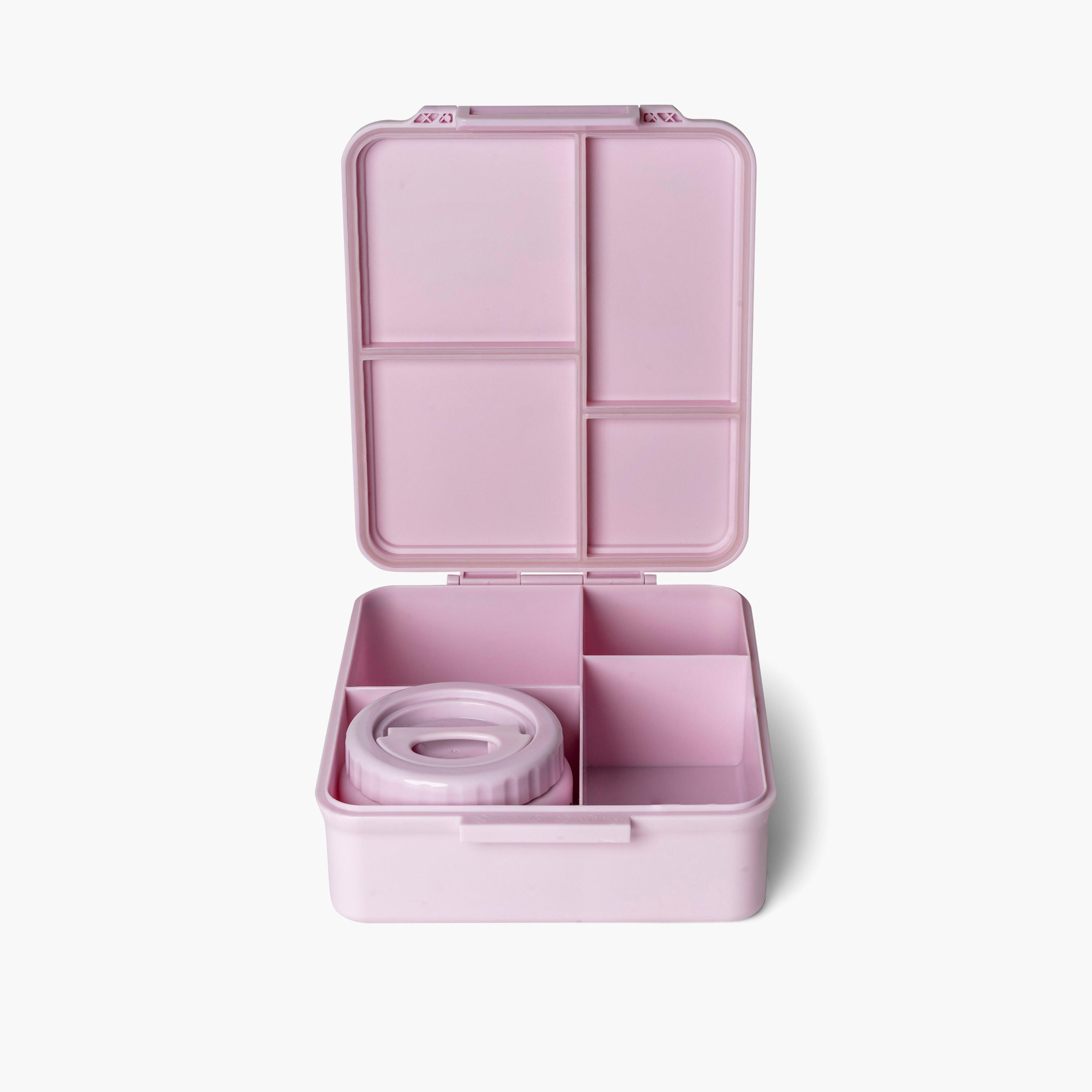 صندوق غداء مقسّم بغطاء بقفل مشبك وطبعات يونيكورن من سيترون - ضمان 6 أشهر-school-lunchessentials-lunchboxes-image-6
