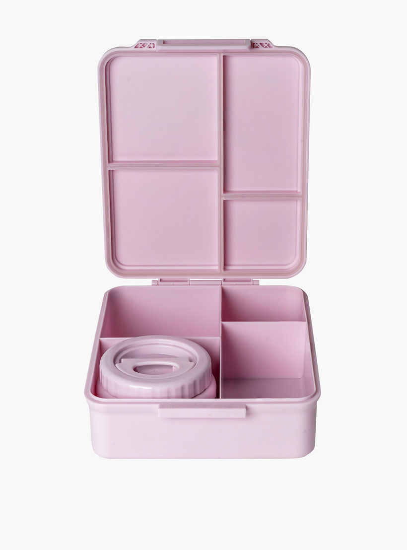 Citron Unicorn Print Sectioned Lunch Box with Clip Lock Lid6 -Month Warranty-school-lunchessentials-lunchboxes-image-4