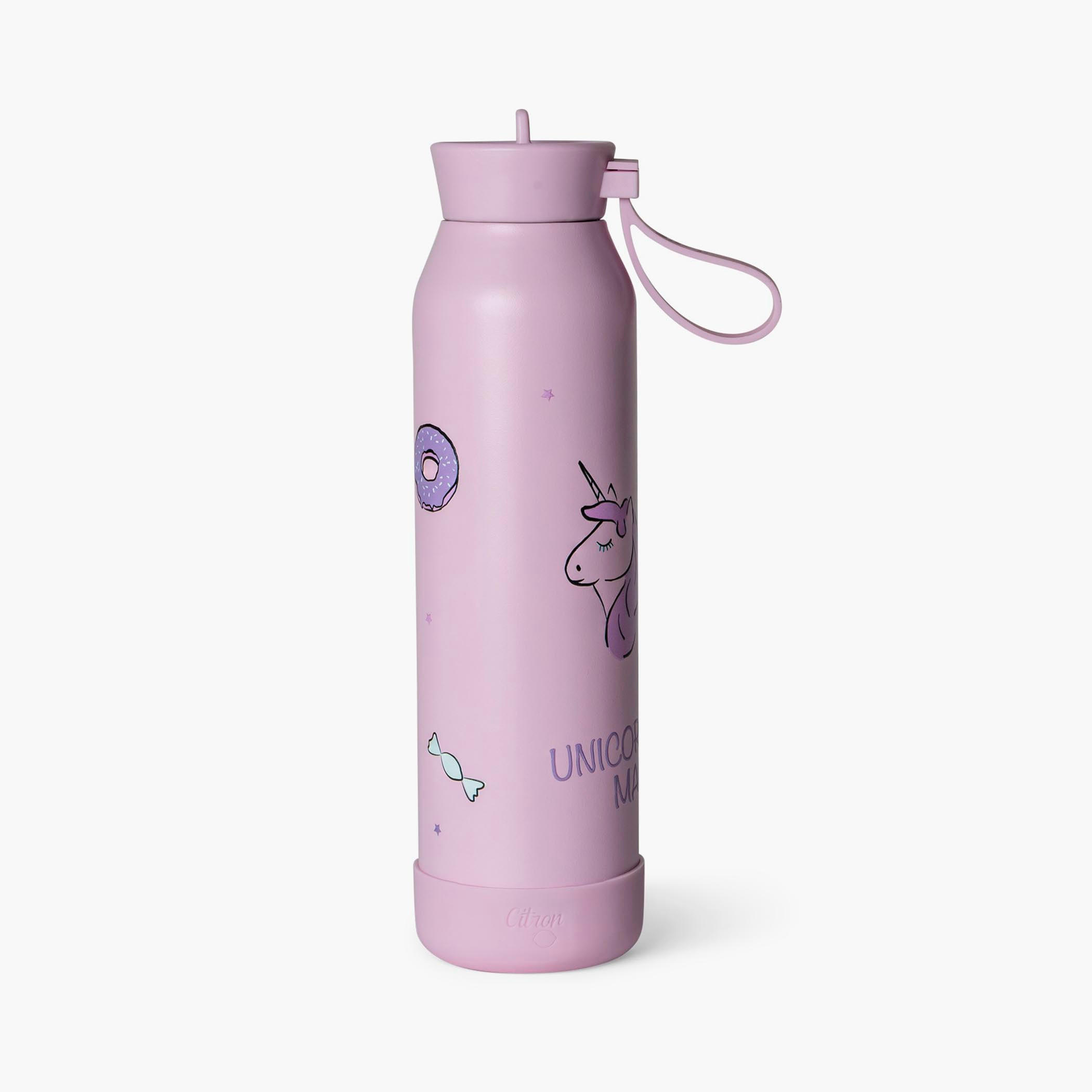 قارورة ماء ستانلس ستيل بقشّة وعزل حراري مزدوج وتصميم ألعاب من سيترون-school-waterbottles-image-3